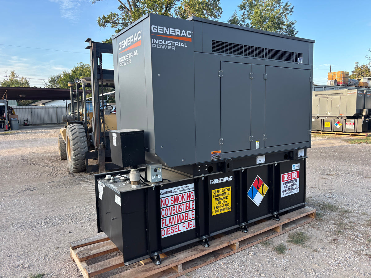 Generac 30kw 37kva Diesel Generator New Surplus