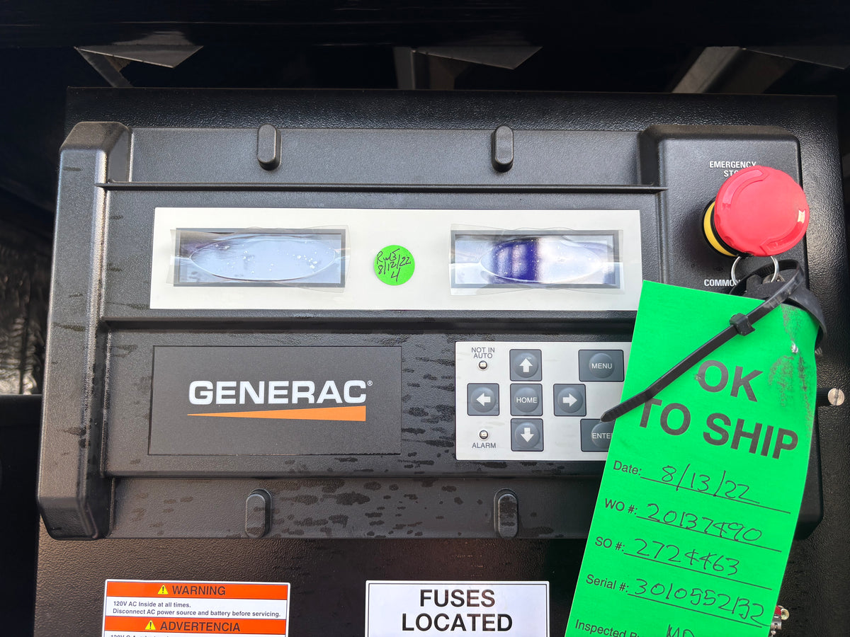Generac 30kw 37kva Diesel Generator New Surplus