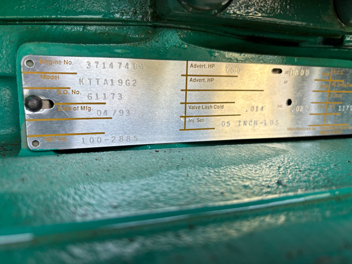 Cummins 500kw 625Kva Diesel Generator