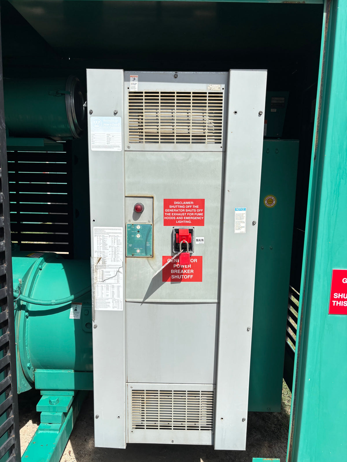Cummins 500kw 625Kva Diesel Generator
