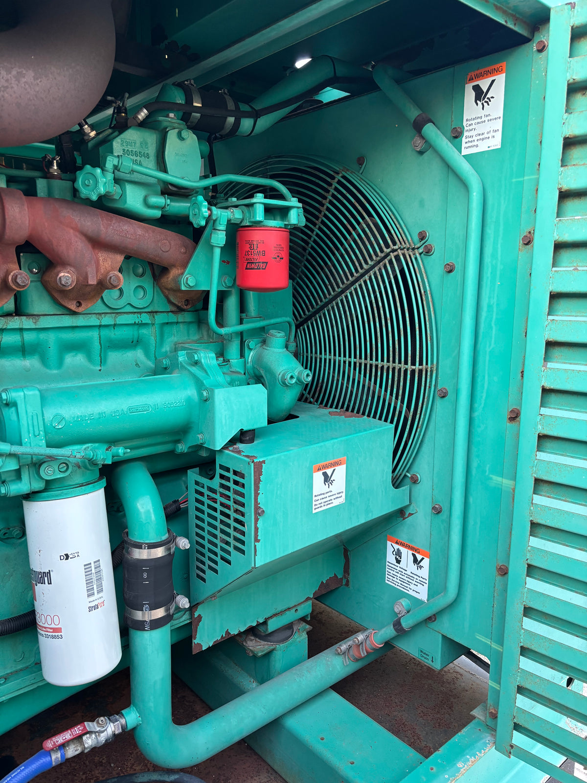 Cummins 350kw 437kva Diesel Generator 797 Hours