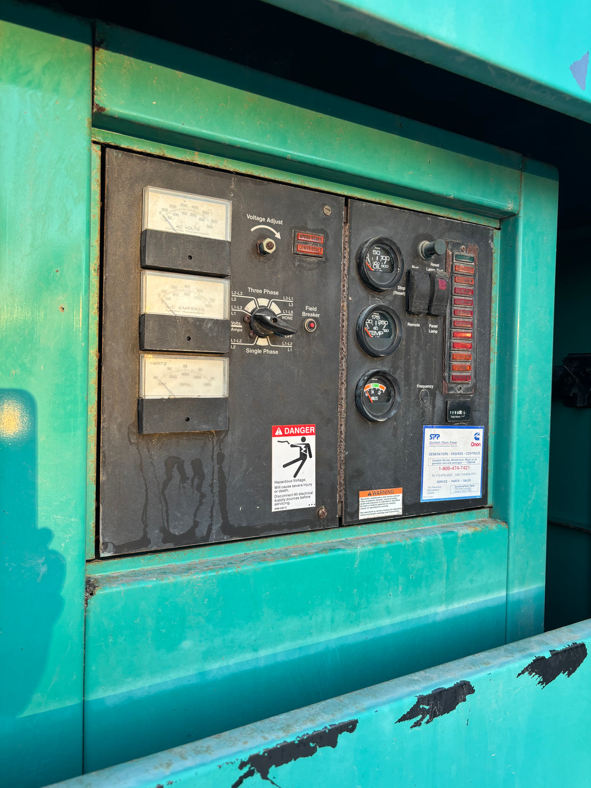 Cummins 350kw 437kva Diesel Generator 797 Hours