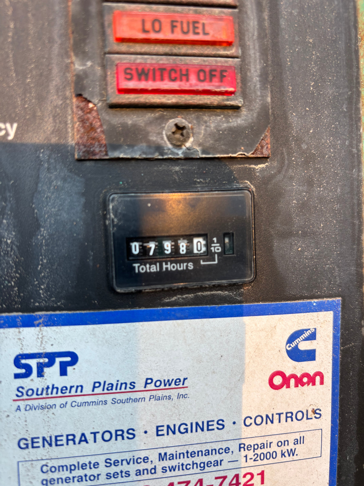 Cummins 350kw 437kva Diesel Generator 797 Hours
