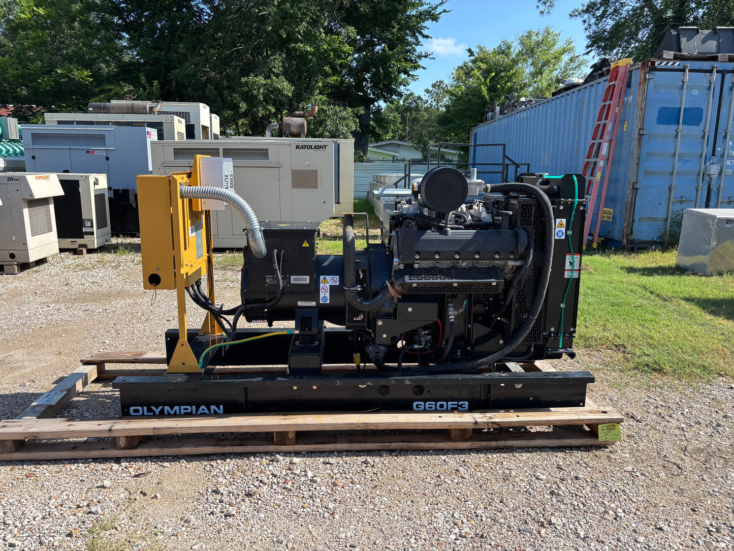 Olympian 60kw Natural Gas/ Propane Generator Set 180 hours