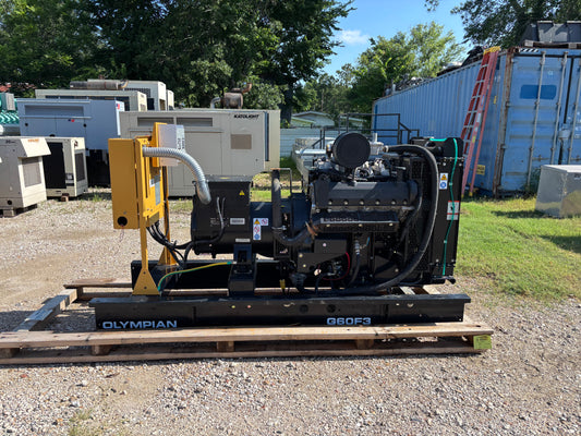 Olympian 60kw Natural Gas/ Propane Generator Set 180 hours