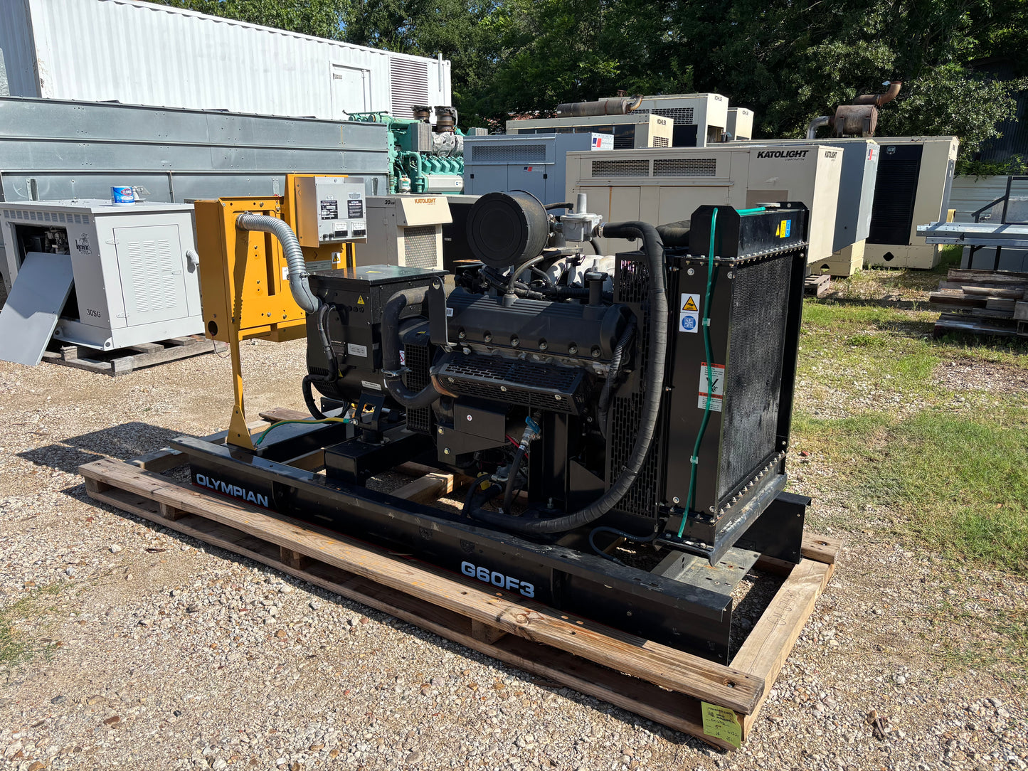 Olympian 60kw Natural Gas/ Propane Generator Set 180 hours