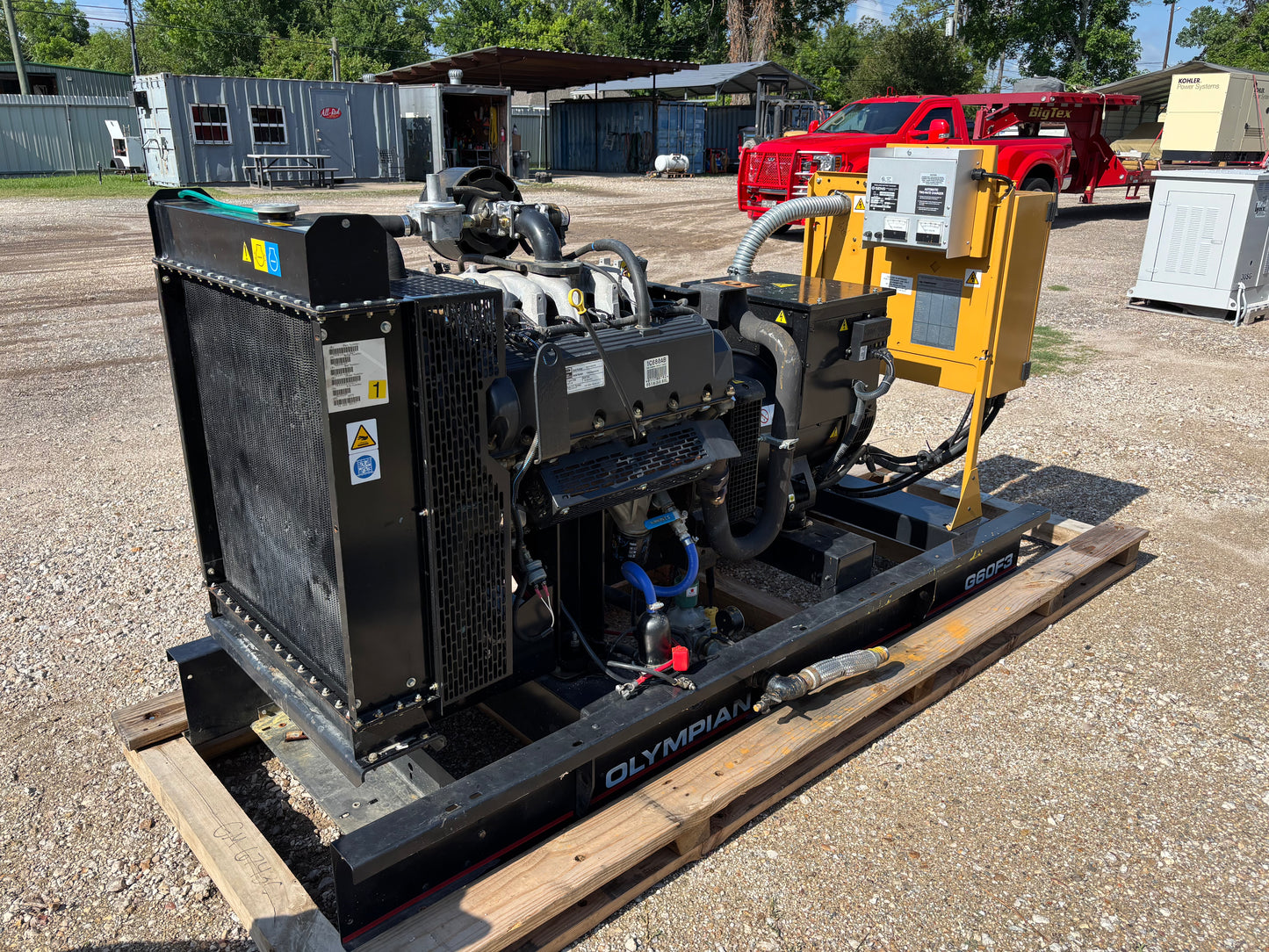 Olympian 60kw Natural Gas/ Propane Generator Set 180 hours