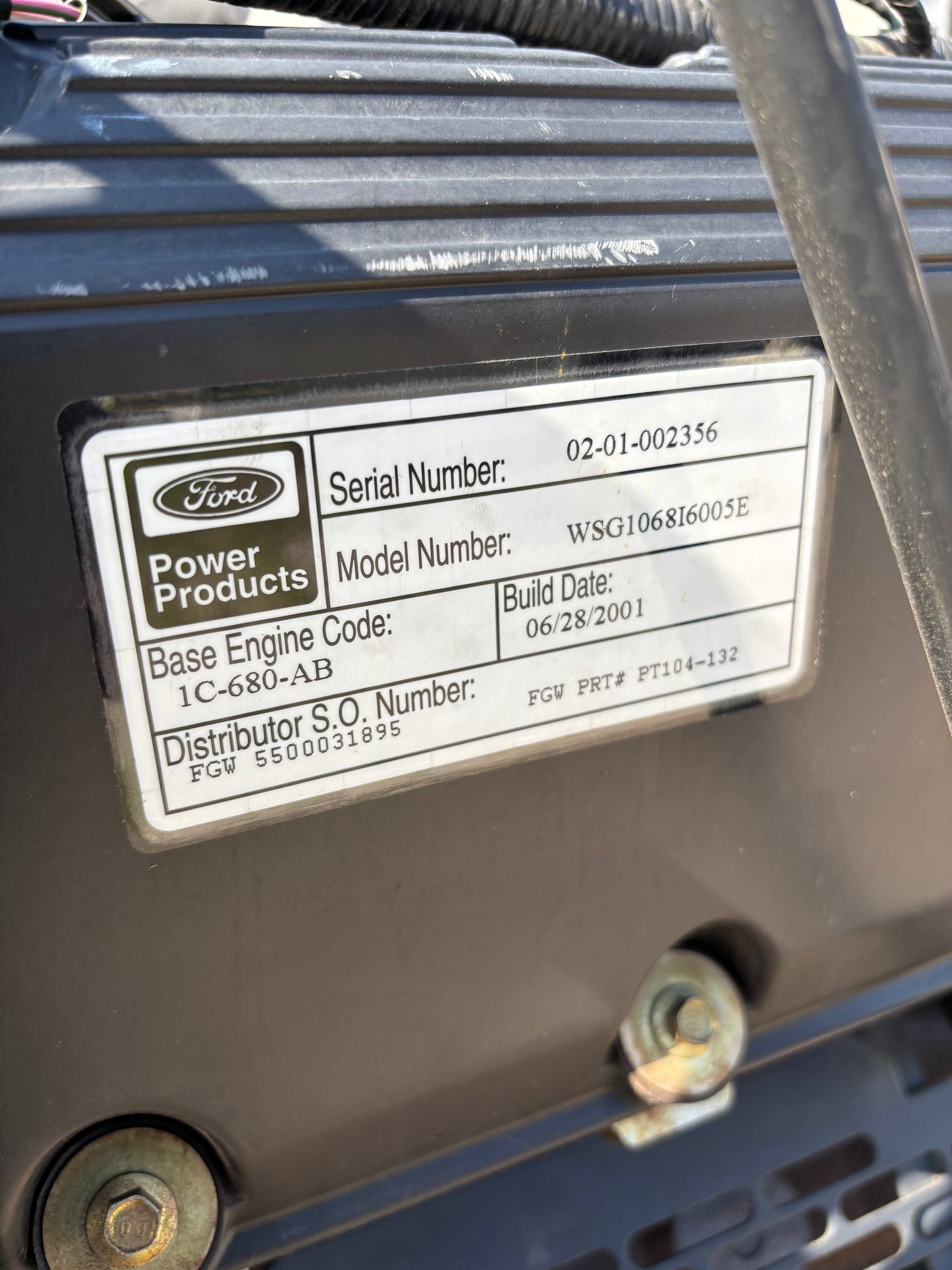 Olympian 60kw Natural Gas/ Propane Generator Set 180 hours