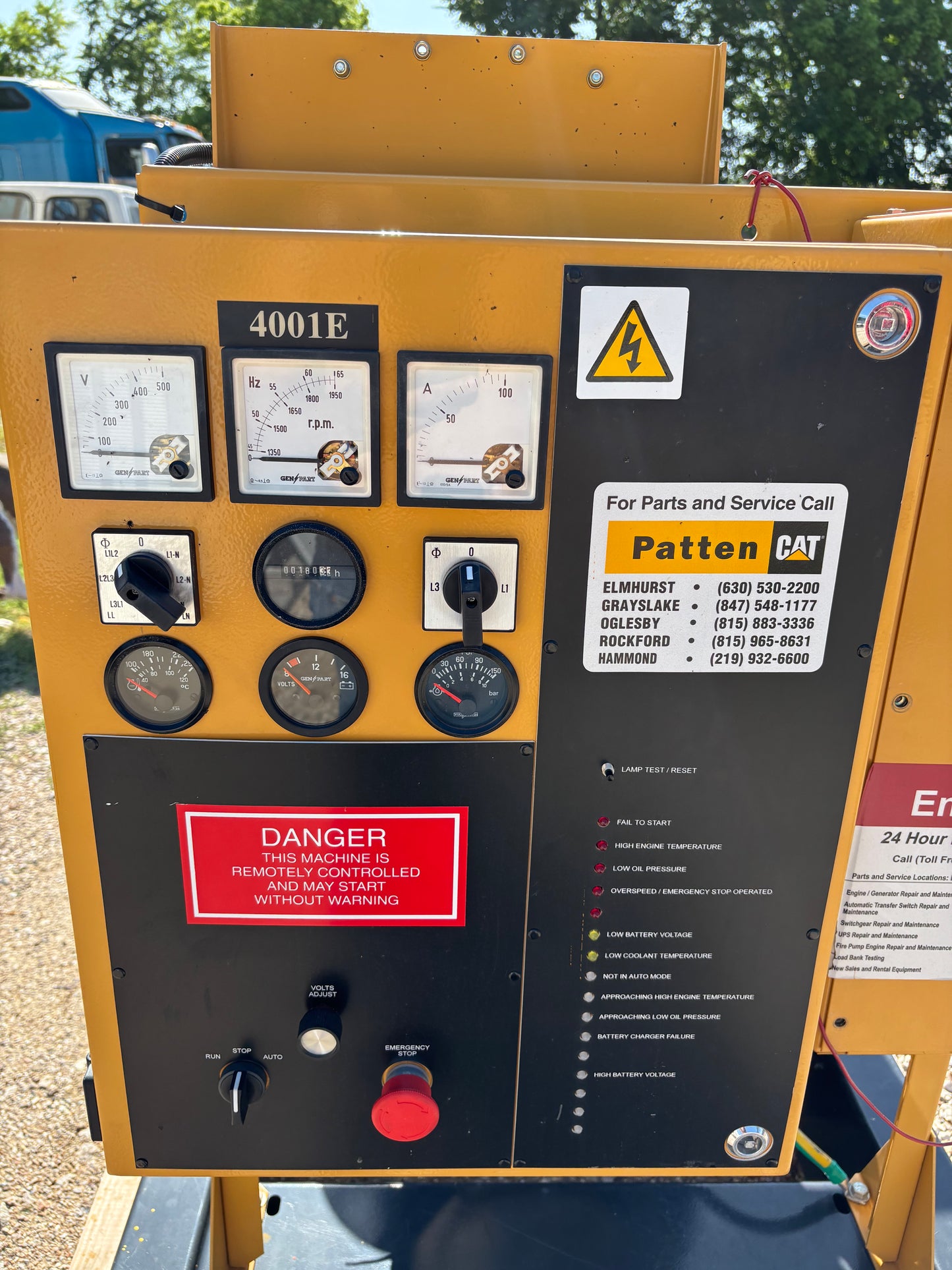 Olympian 60kw Natural Gas/ Propane Generator Set 180 hours