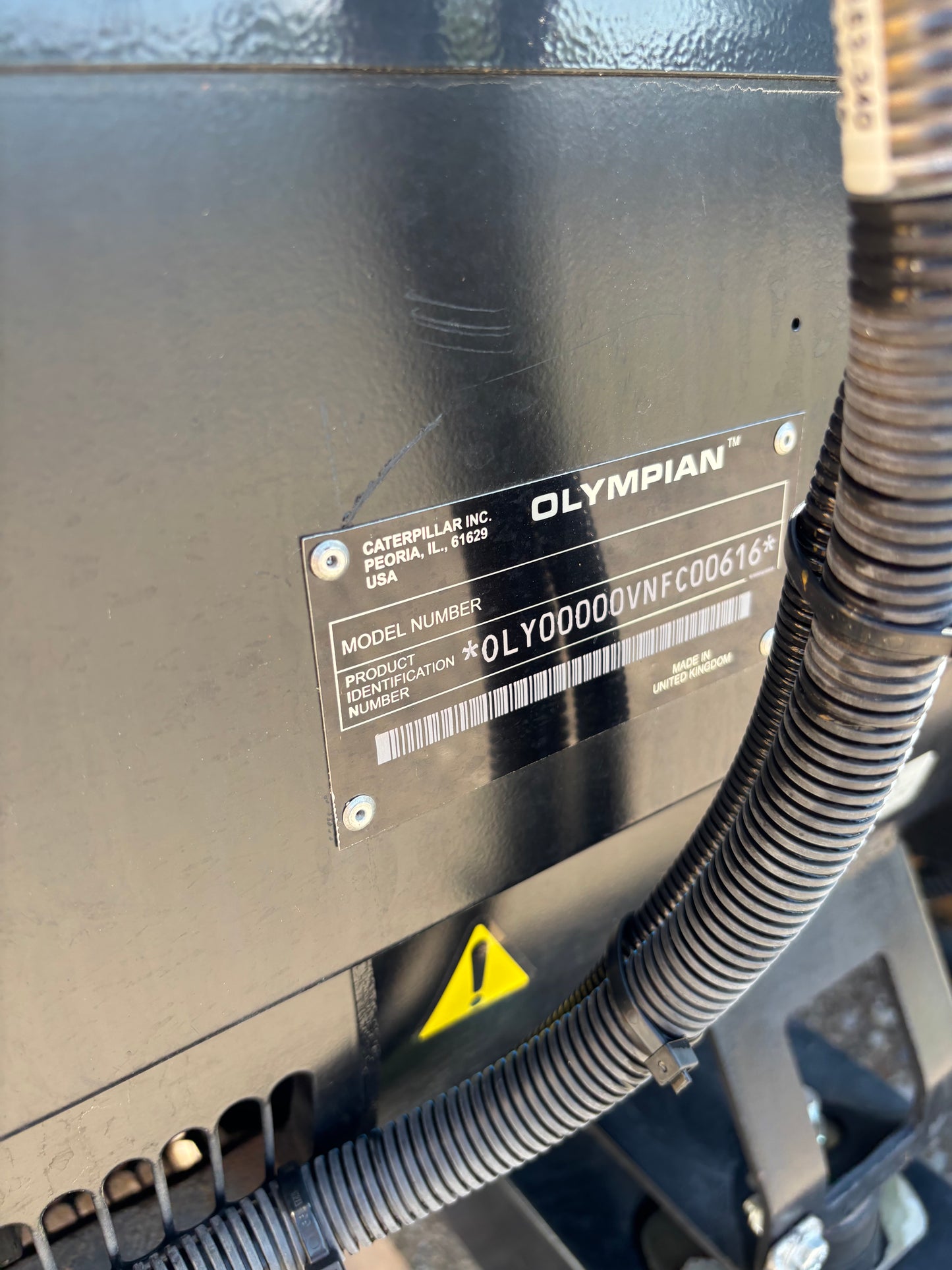 Olympian 60kw Natural Gas/ Propane Generator Set 180 hours
