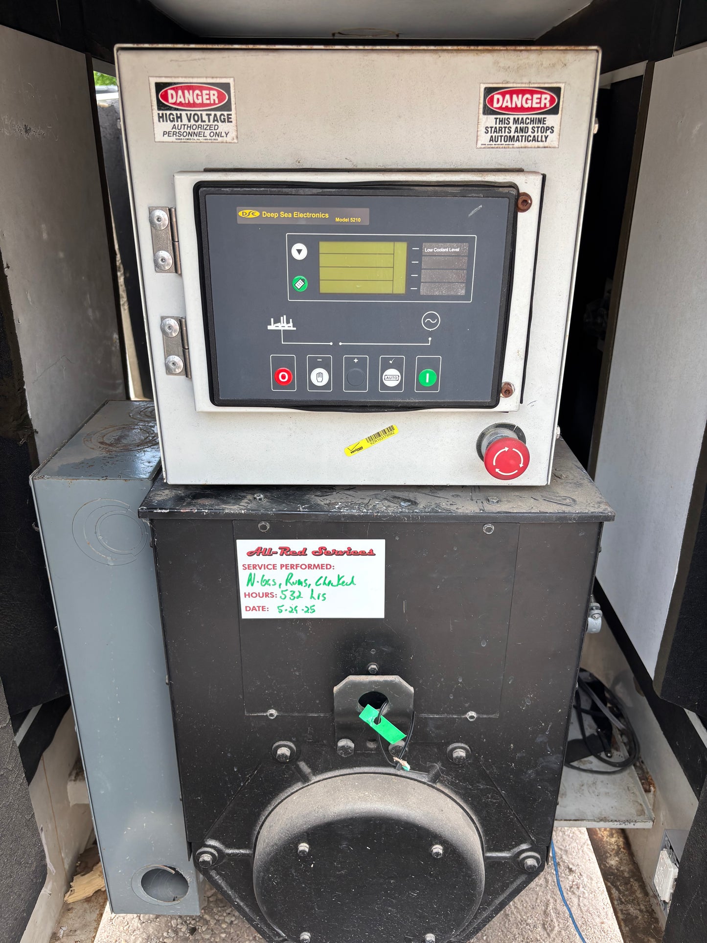 Lynx 60kw Natural Gas/Propane Generator