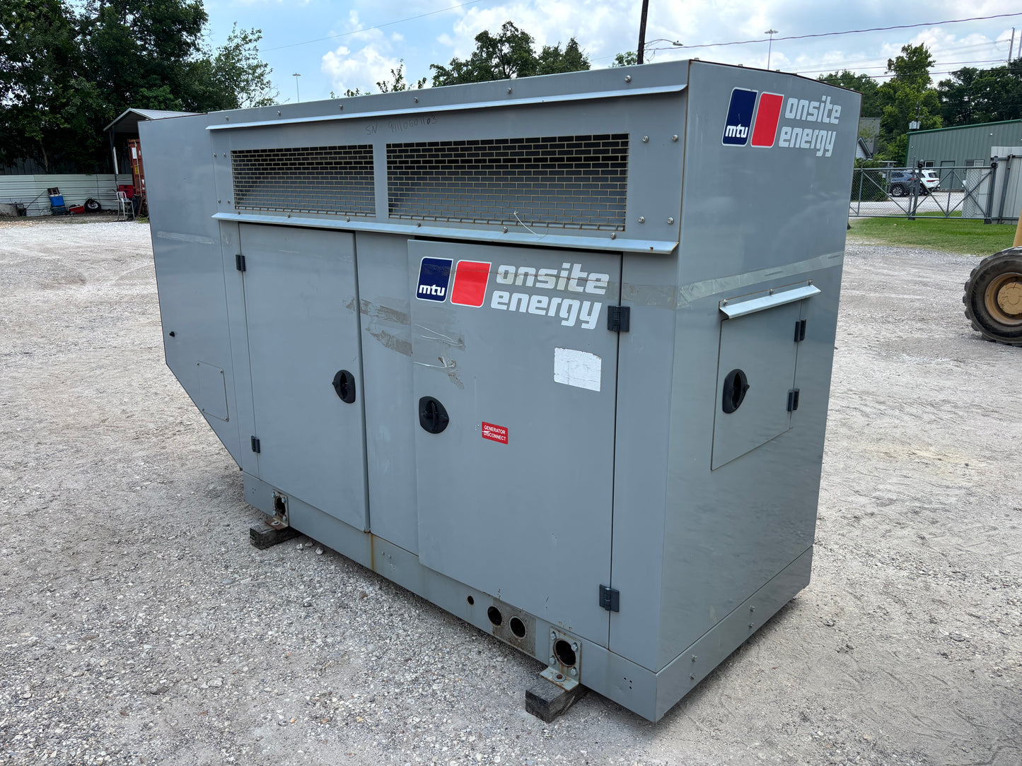2016 MTU Onsite Natural Gas/Propane 30kw Generator