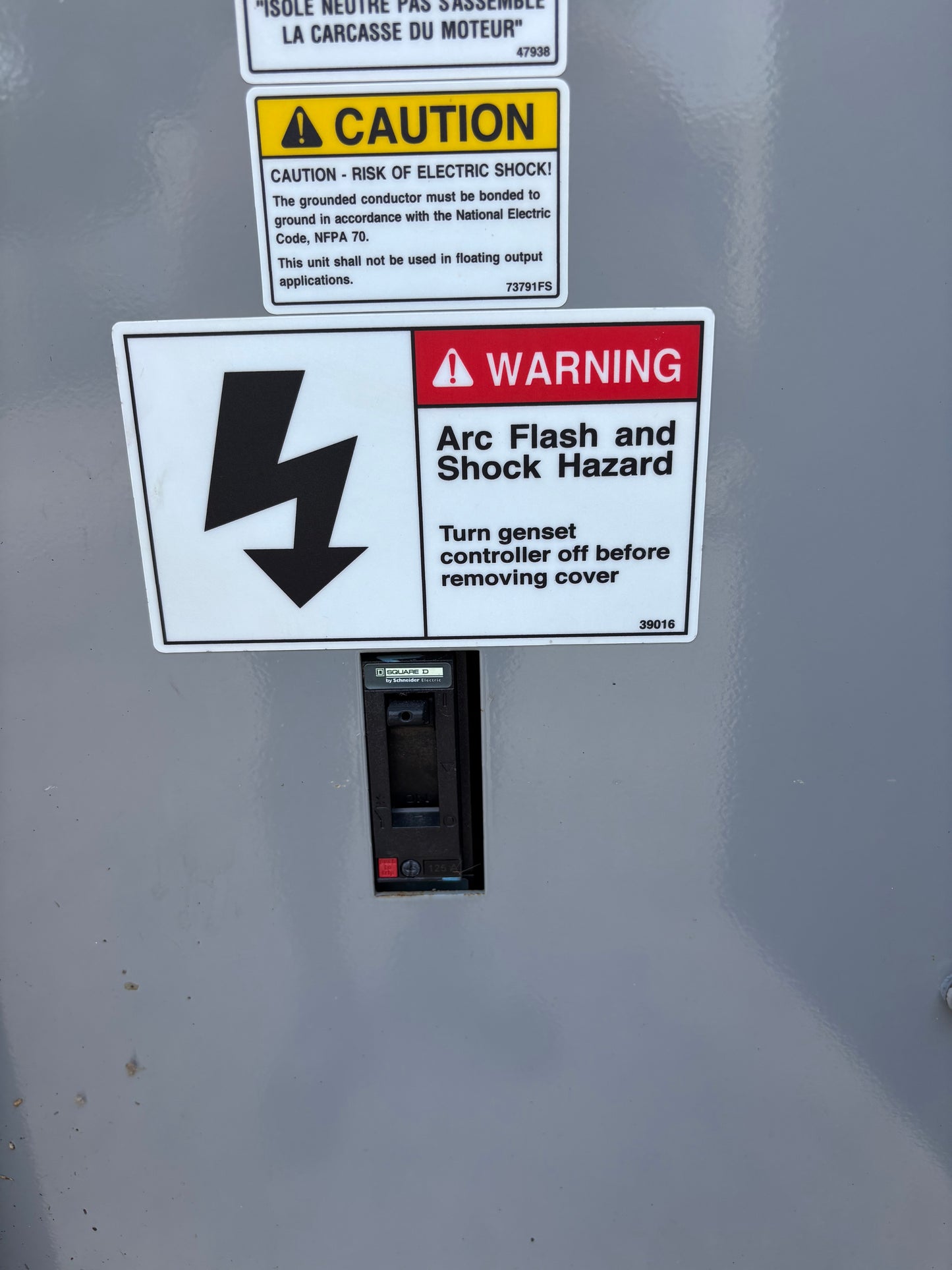 2016 MTU Onsite Natural Gas/Propane 30kw Generator