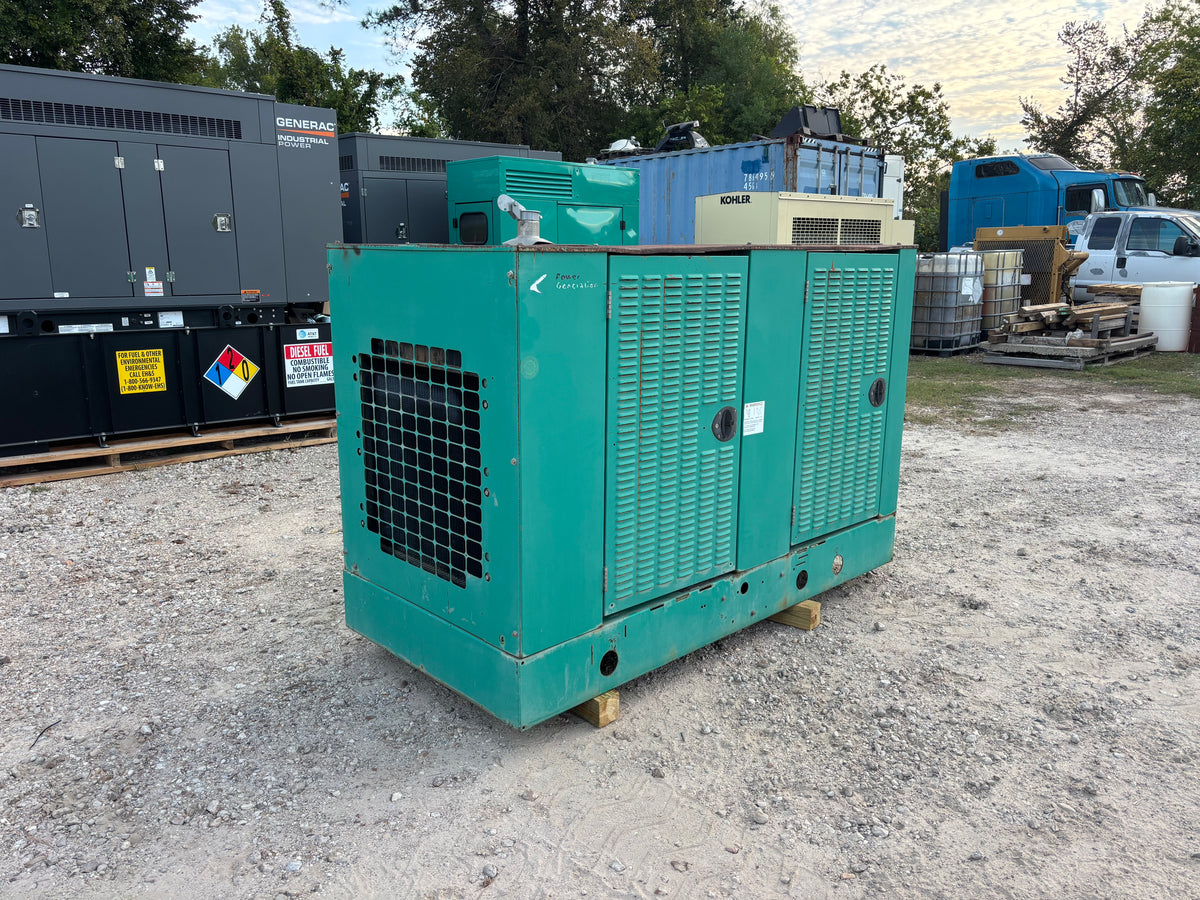 Cummins 42kw 52Kva Natural Gas Generator 422 Hours