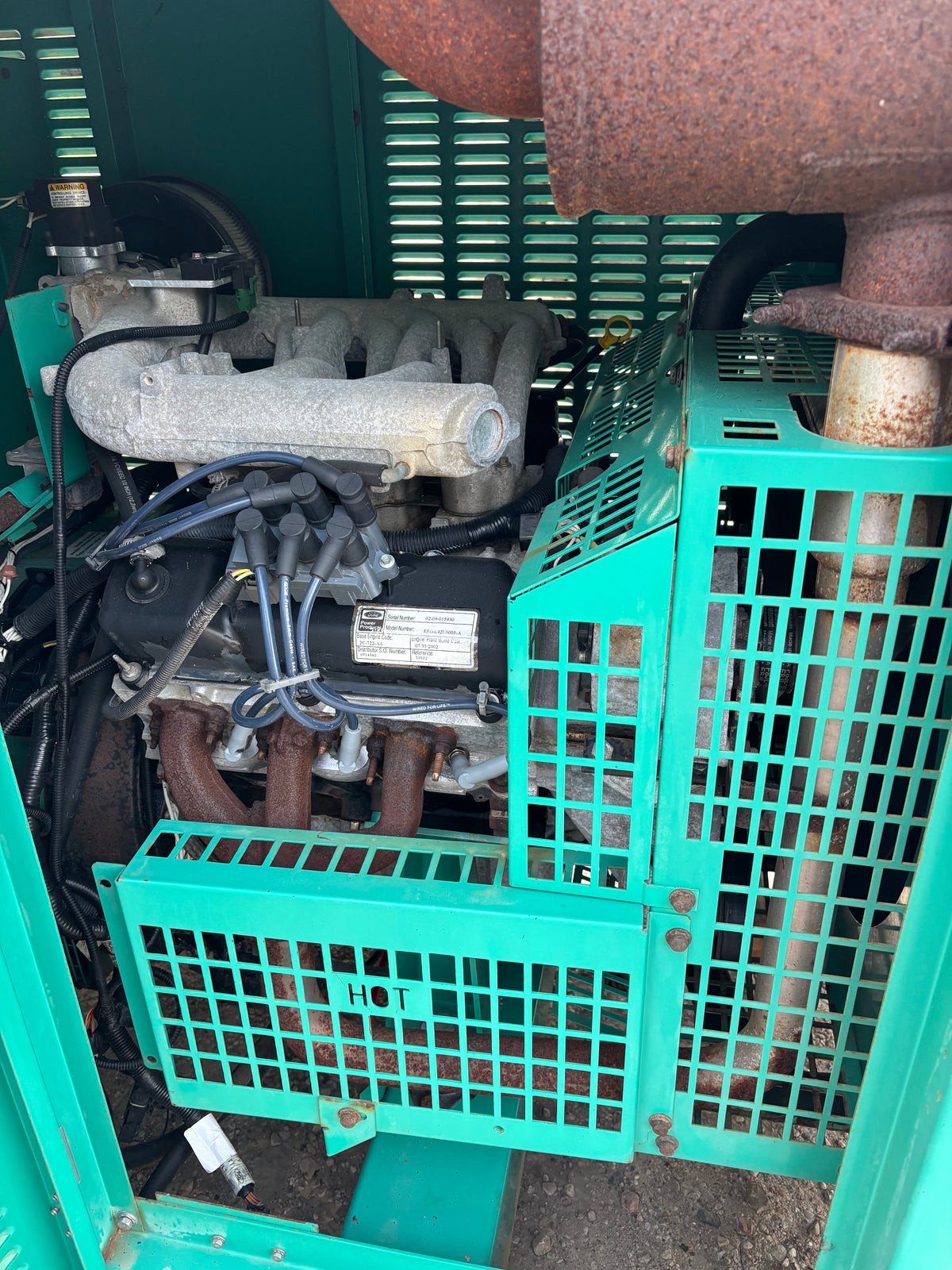 Cummins 42kw 52Kva Natural Gas Generator 422 Hours