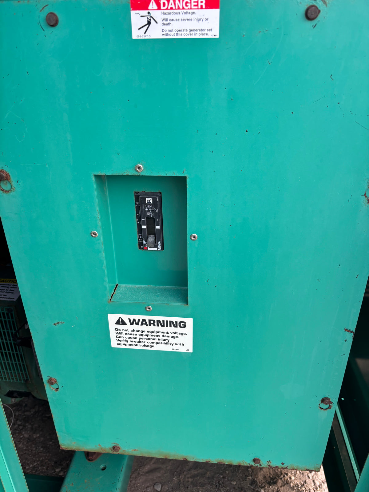 Cummins 42kw 52Kva Natural Gas Generator 422 Hours