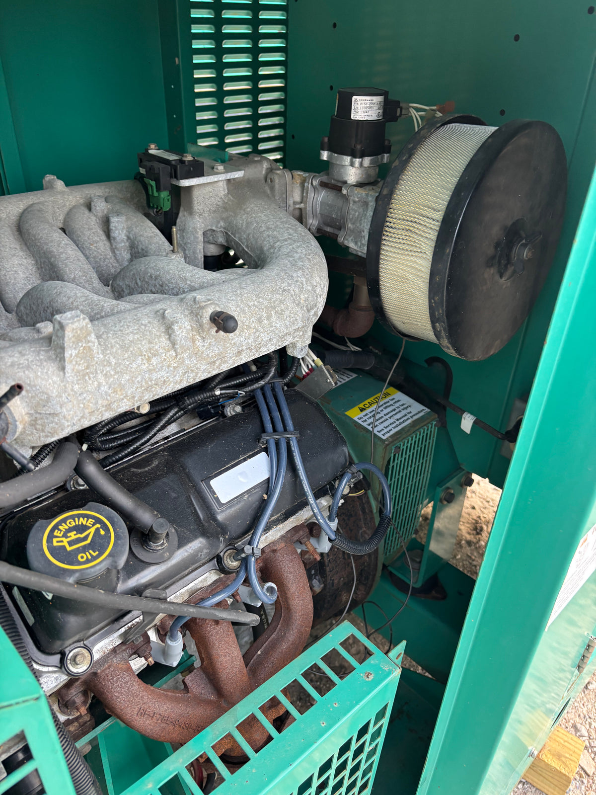 Cummins 42kw 52Kva Natural Gas Generator 422 Hours