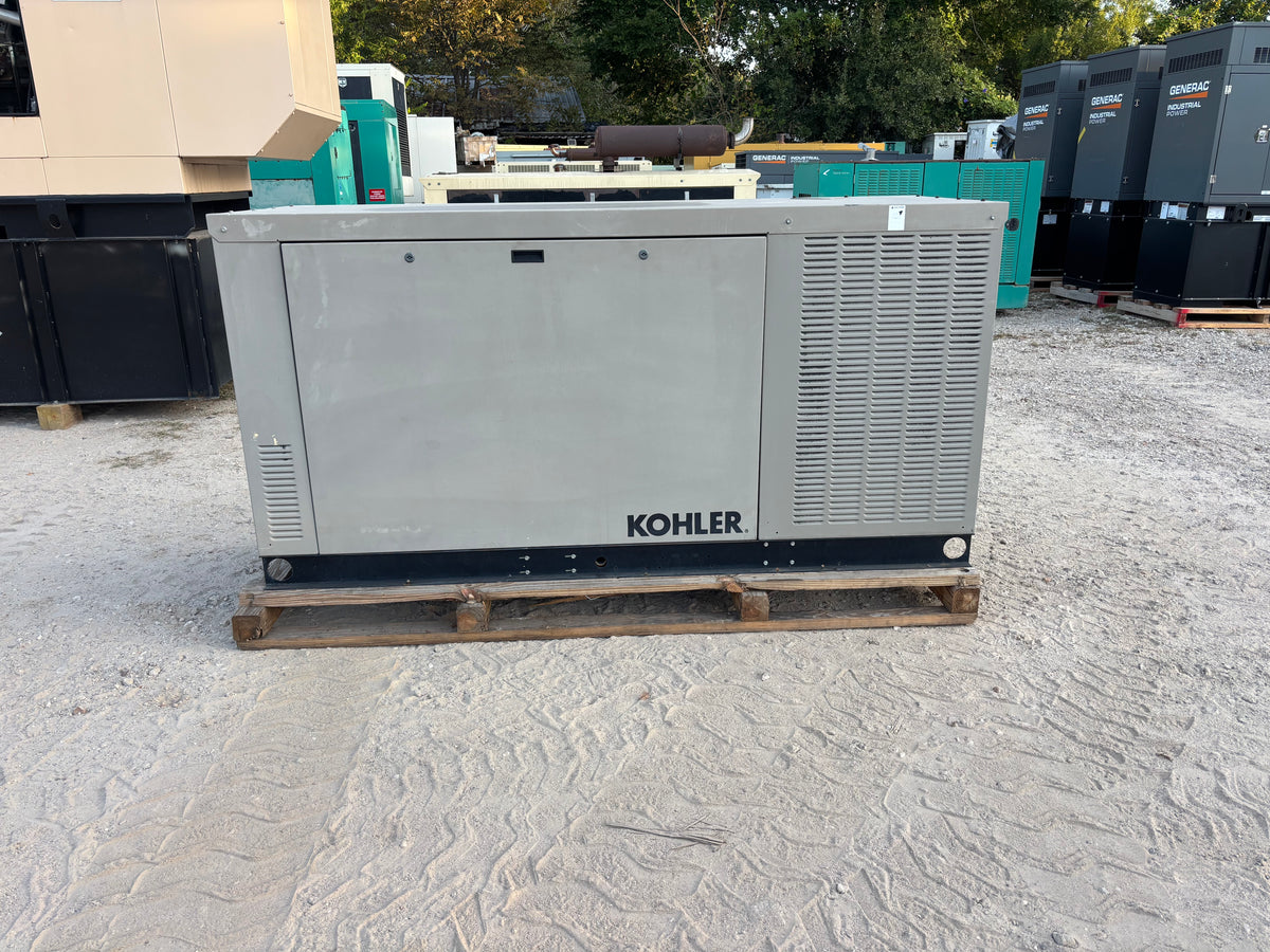 Kohler 39kw 38kva Natural Gas Generator 257 Hours
