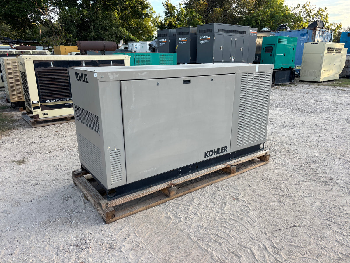 Kohler 39kw 38kva Natural Gas Generator 257 Hours