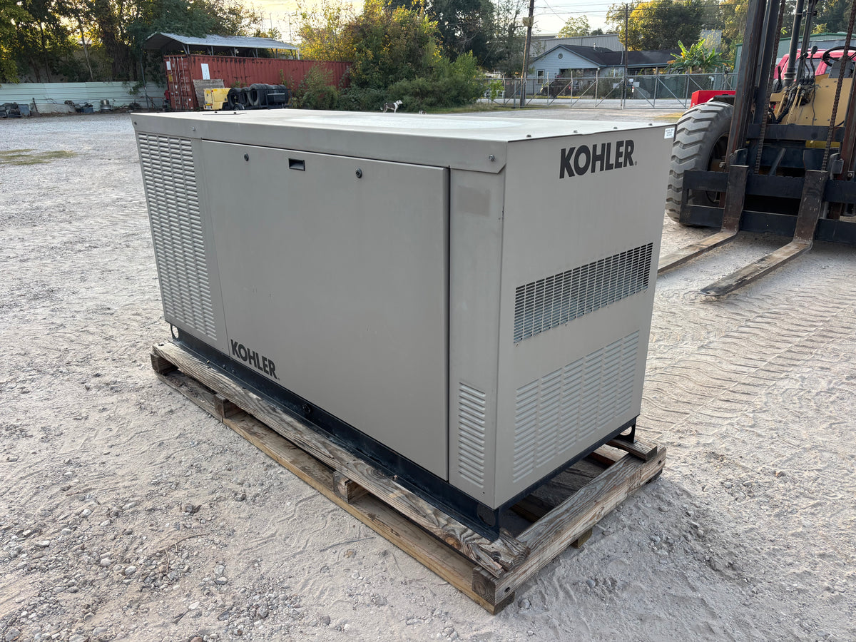Kohler 39kw 38kva Natural Gas Generator 257 Hours