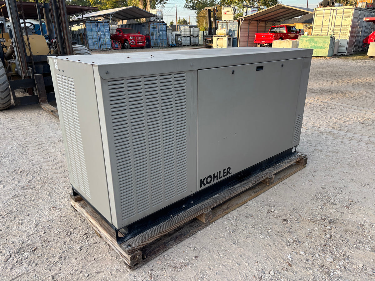 Kohler 39kw 38kva Natural Gas Generator 257 Hours