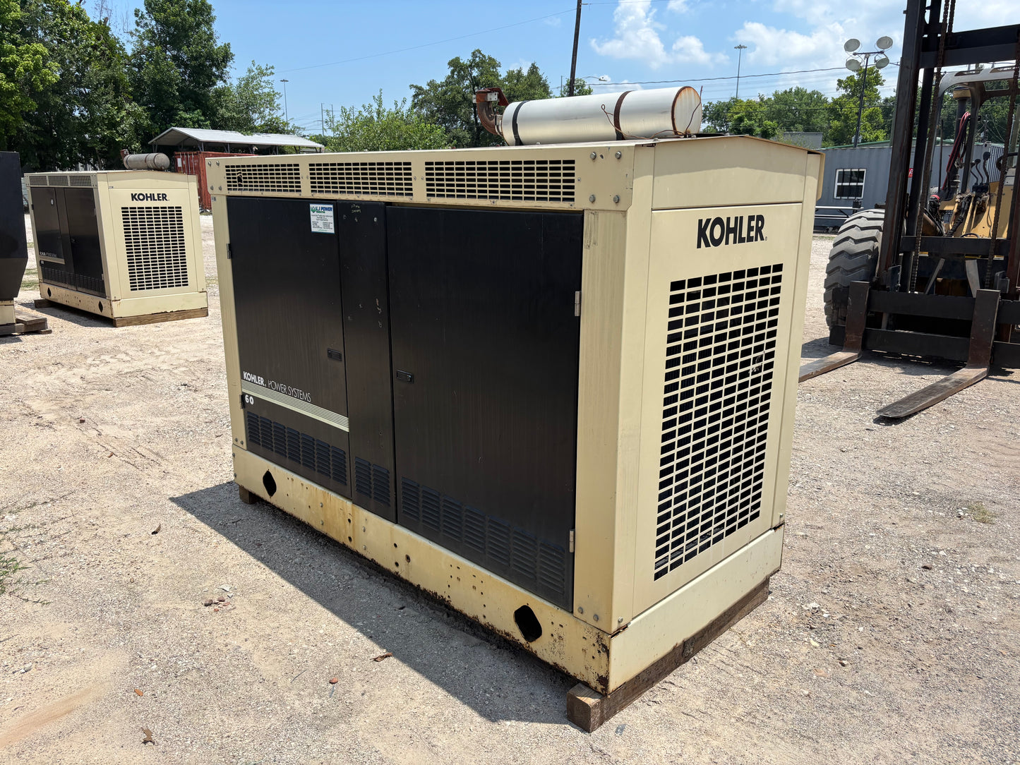 Kohler 60kw 75Kva Natural Gas/Propane Generator