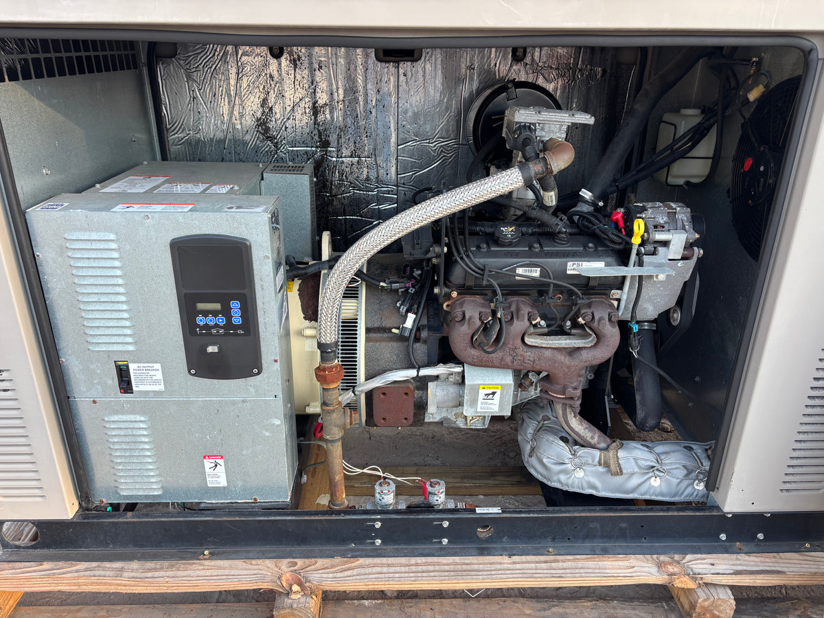 Kohler 39kw 38kva Natural Gas Generator 257 Hours
