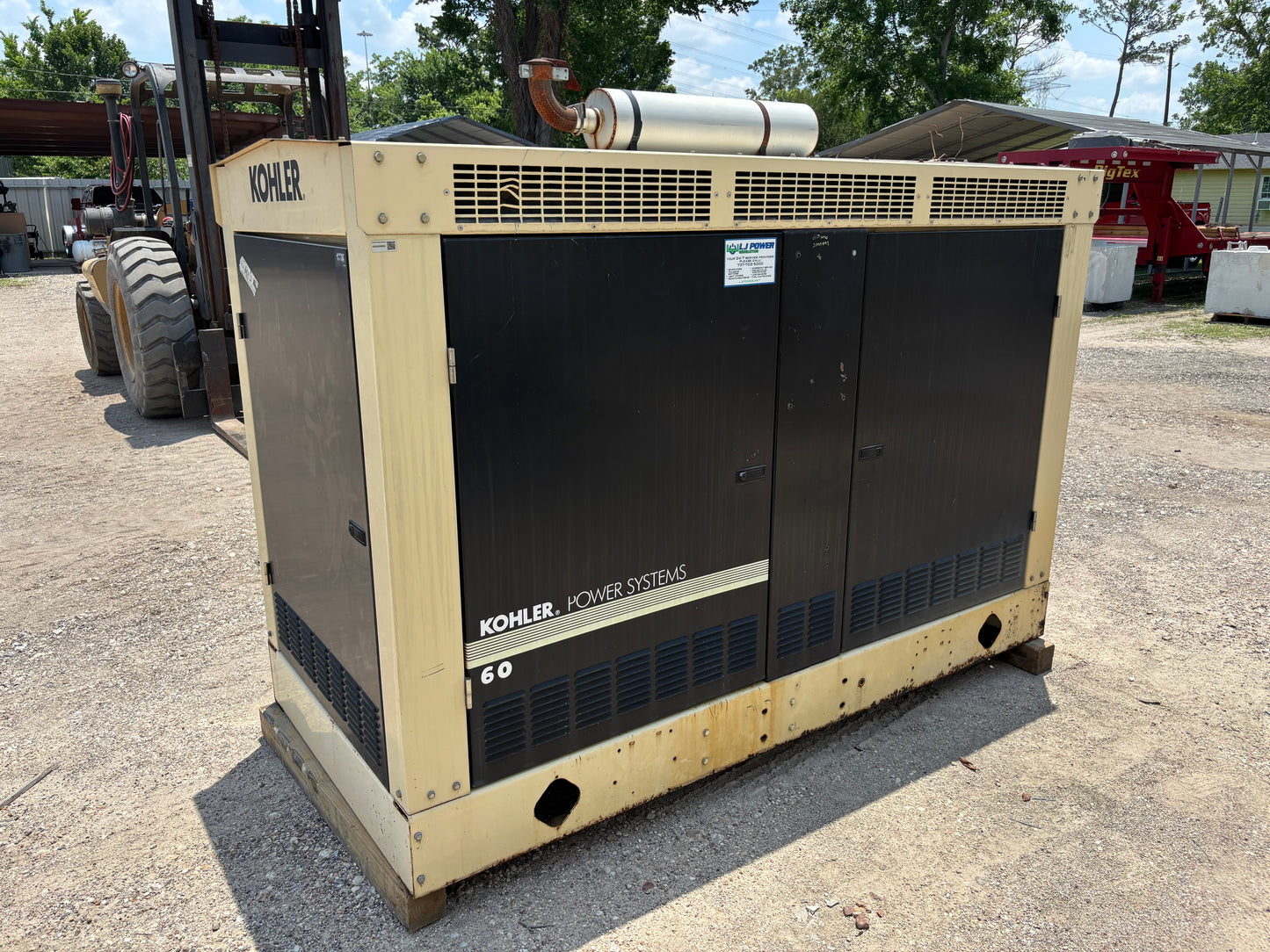 Kohler 60kw 75Kva Natural Gas/Propane Generator
