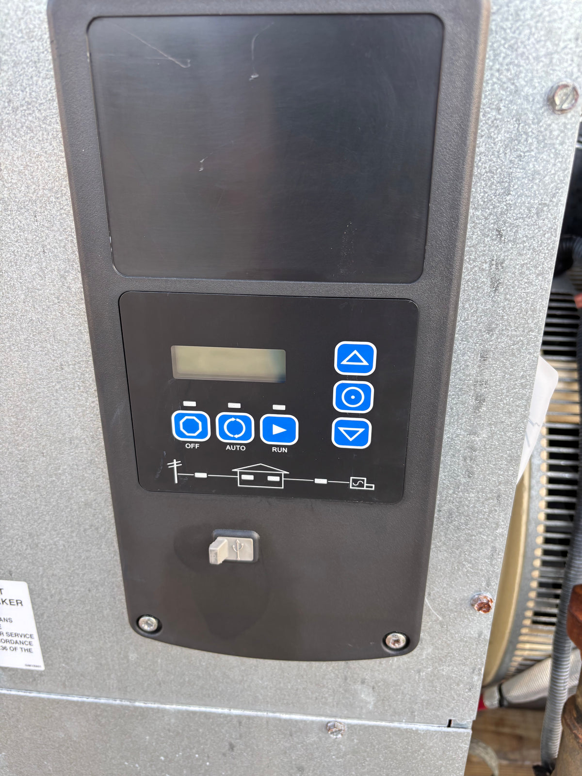 Kohler 39kw 38kva Natural Gas Generator 257 Hours