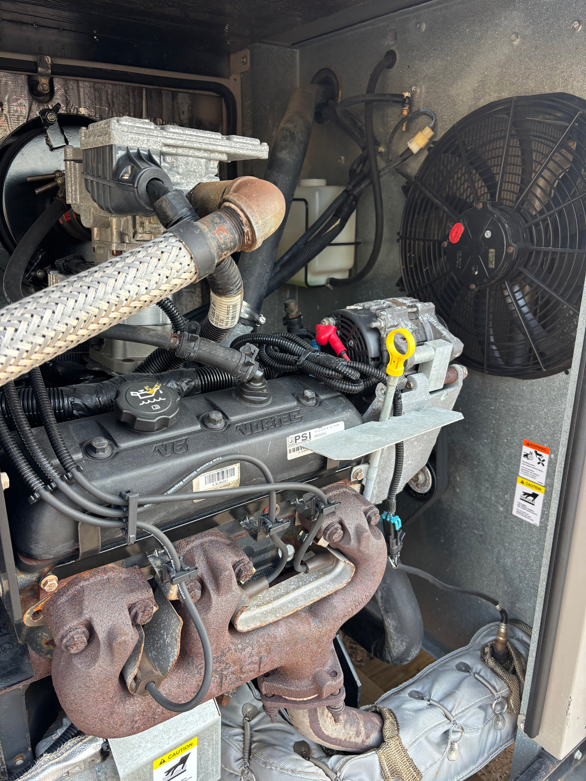 Kohler 39kw 38kva Natural Gas Generator 257 Hours