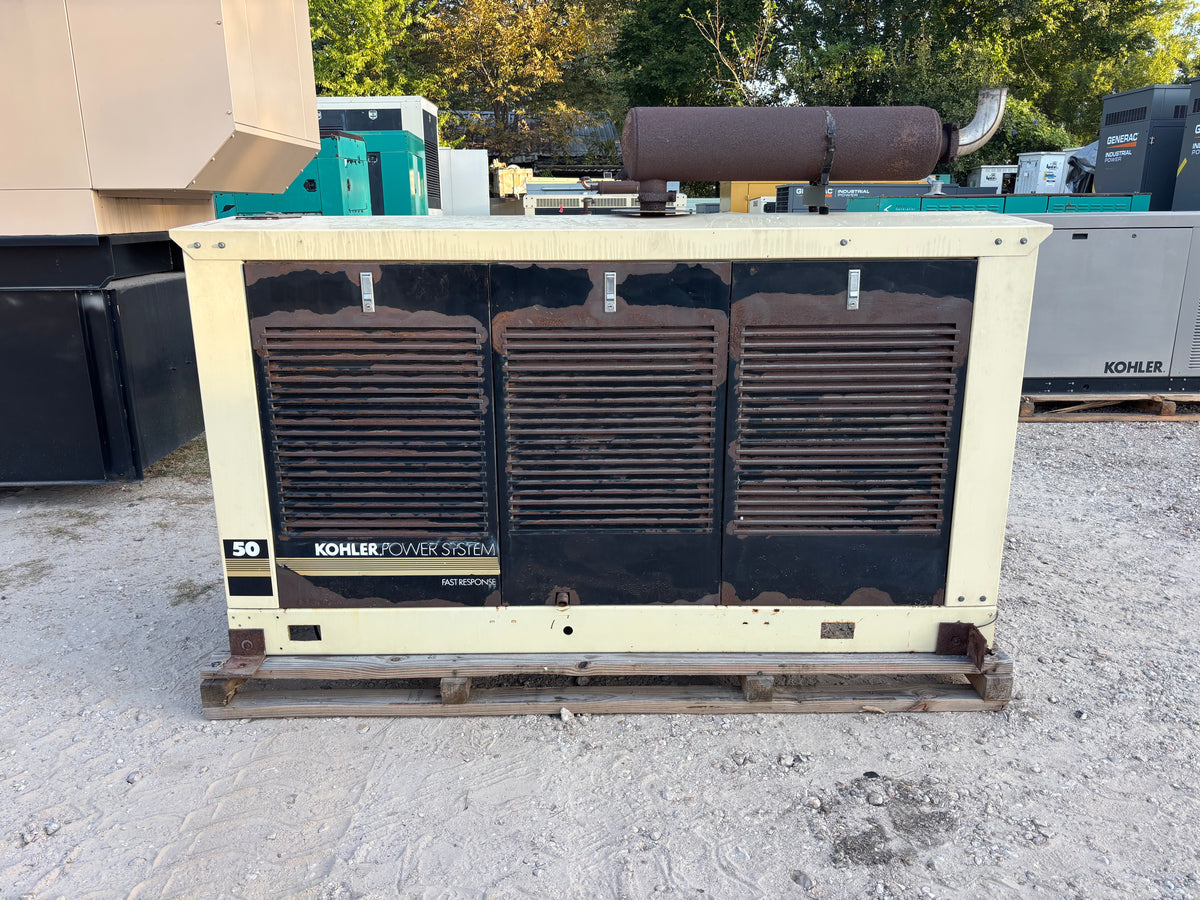 Kohler 50kw 63Kva Natural Gas/ Propane Generator