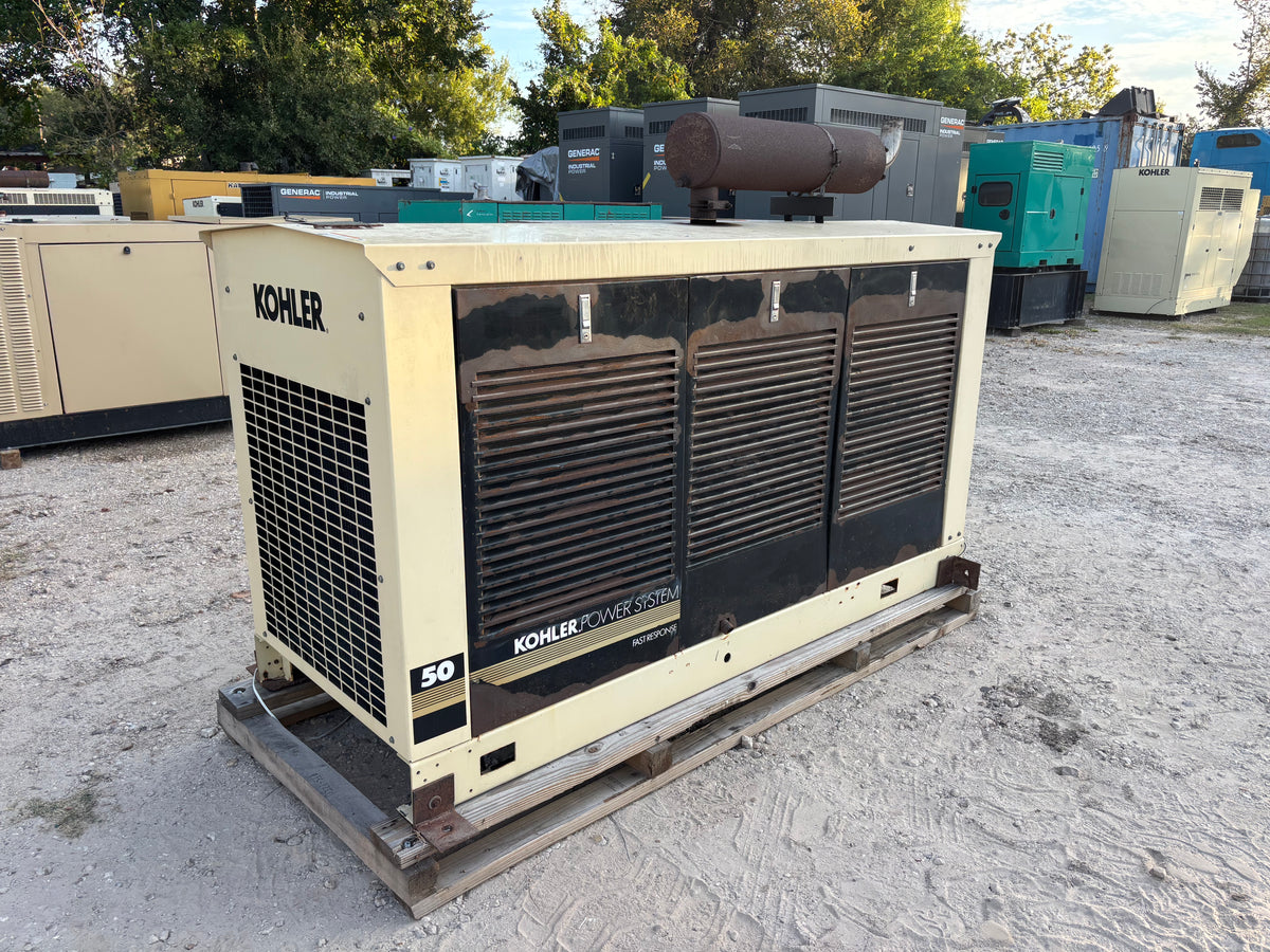 Kohler 50kw 63Kva Natural Gas/ Propane Generator