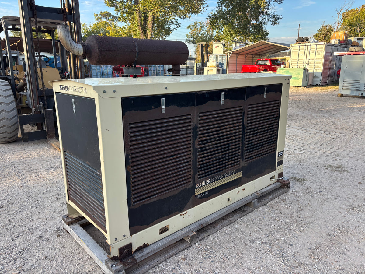 Kohler 50kw 63Kva Natural Gas/ Propane Generator