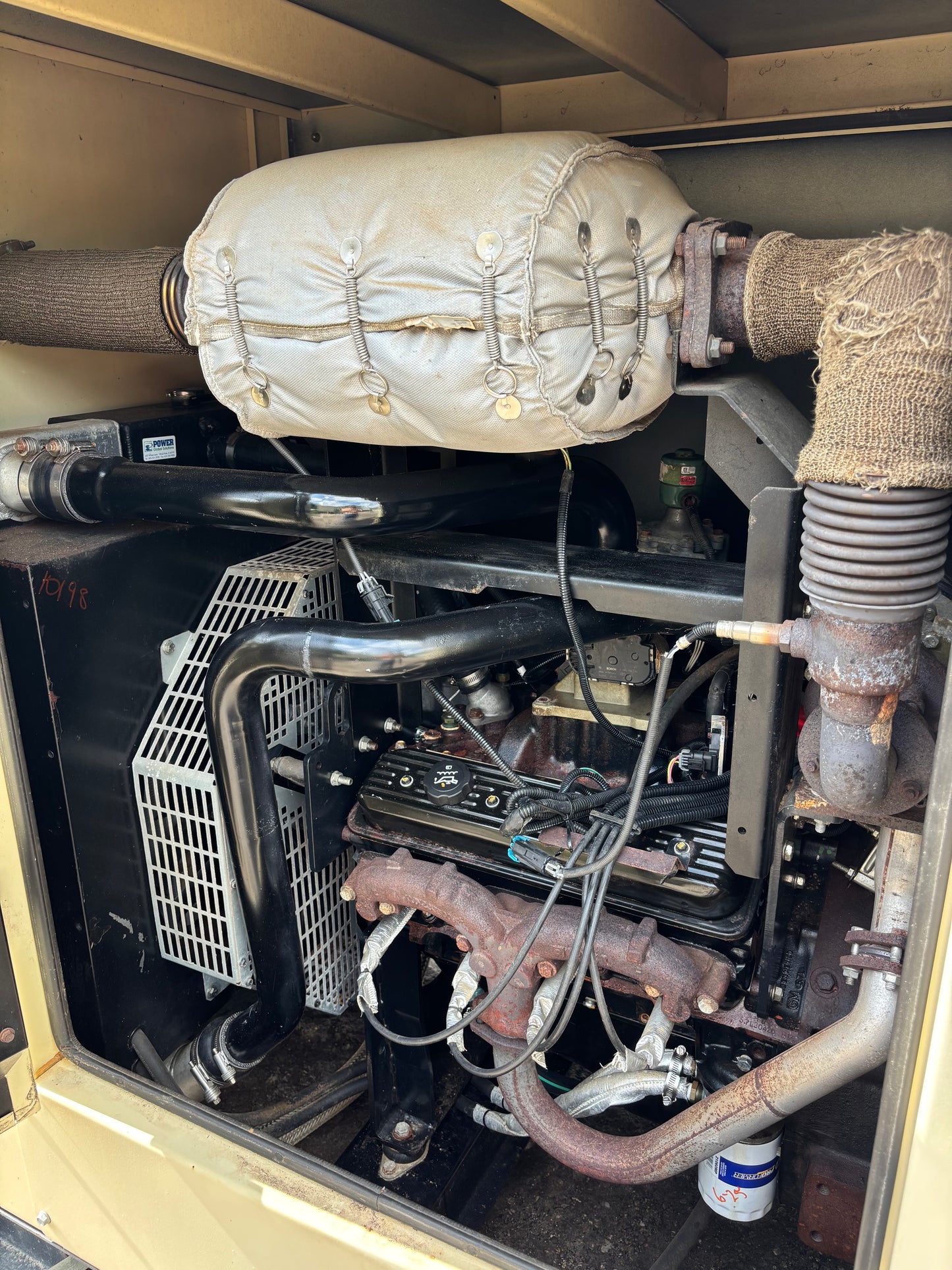 Kohler 98kw 123kva Natural Gas Generator 305 Hours