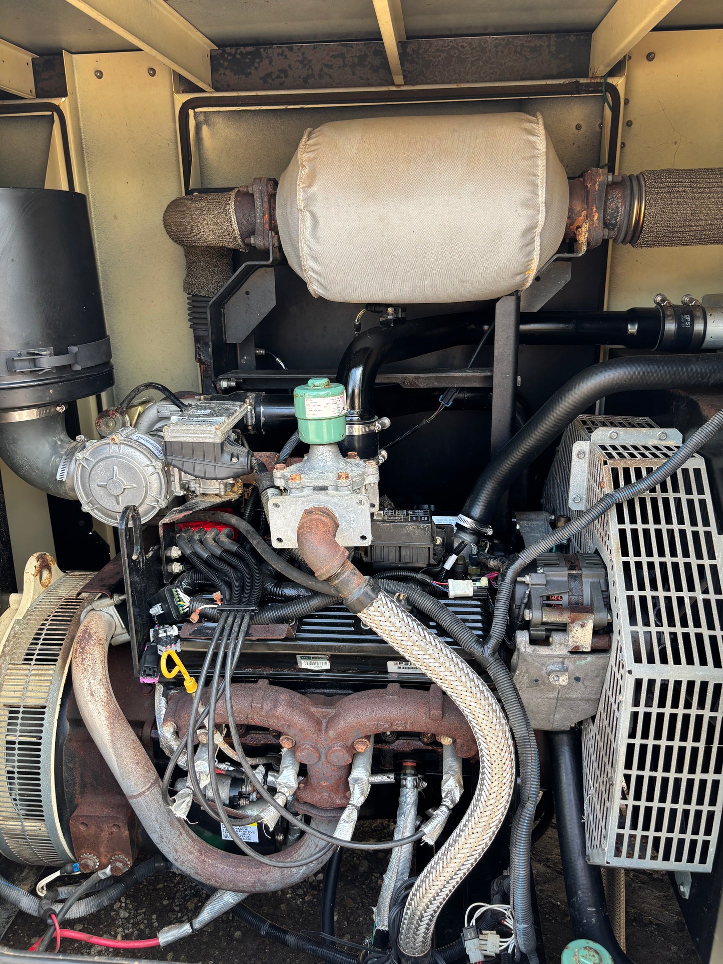 Kohler 98kw 123kva Natural Gas Generator 305 Hours