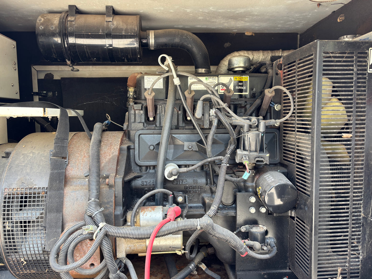 Lynx 30kw Natural gas/Propane Generator 434 Hours
