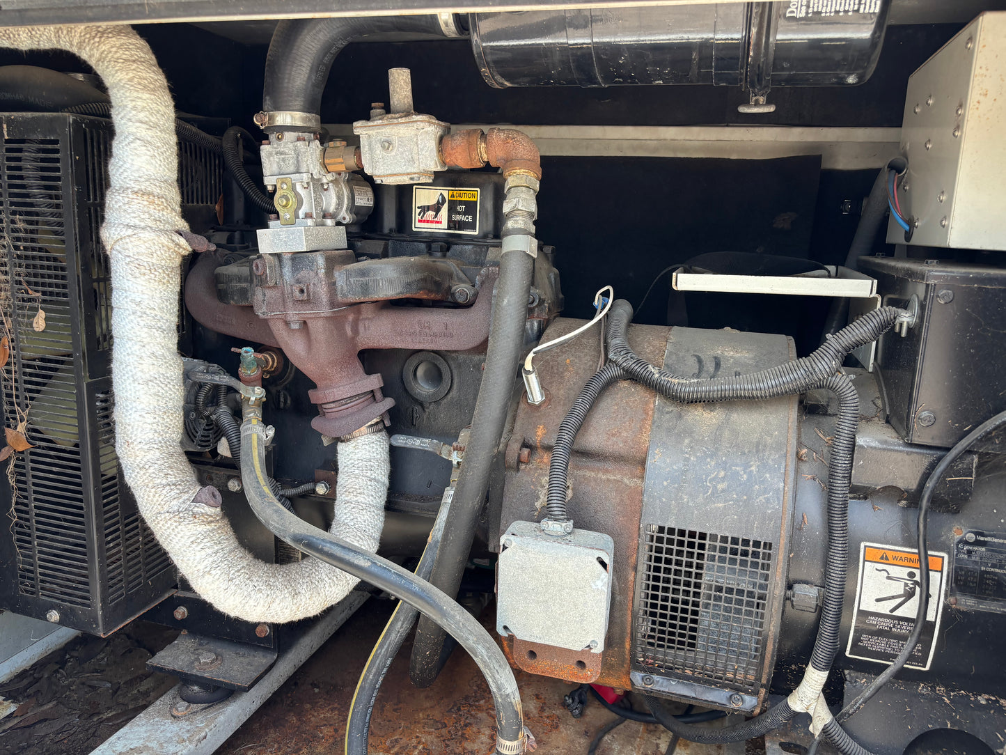 Lynx 30kw Natural gas/Propane Generator 434 Hours
