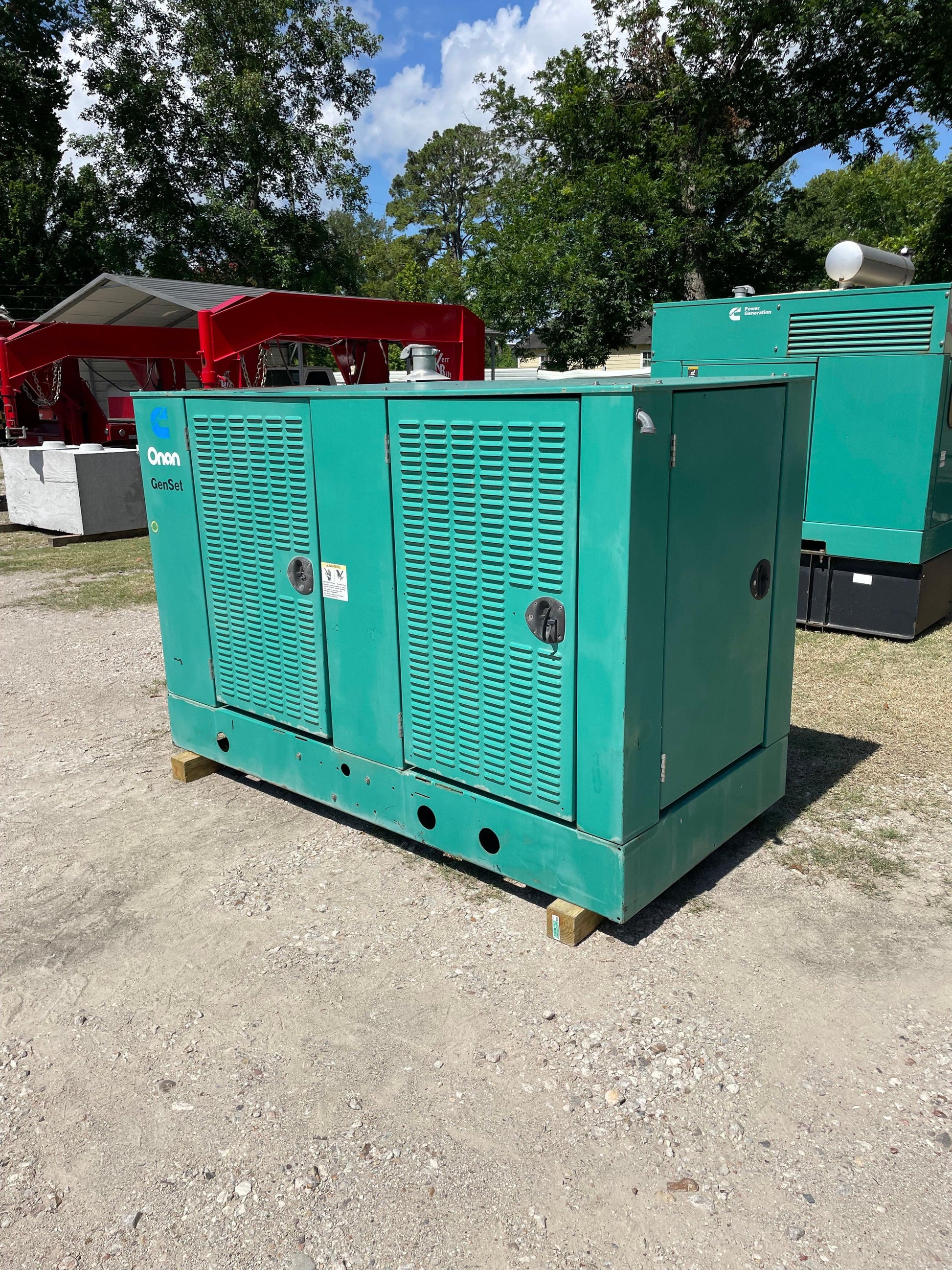Cummins 70kw Natural Gas Generator - All-Red Services LLC