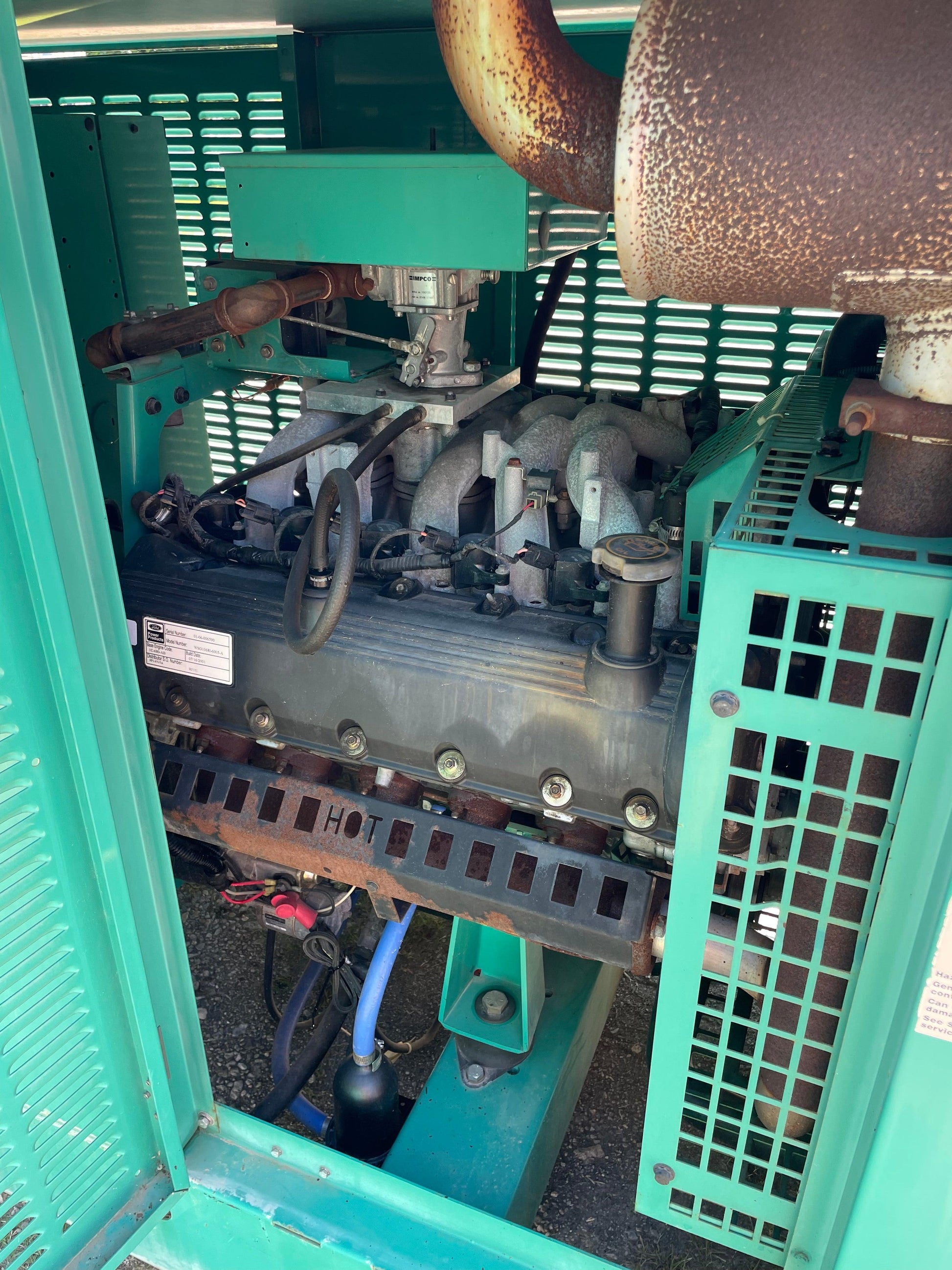Cummins 70kw Natural Gas Generator - All-Red Services LLC