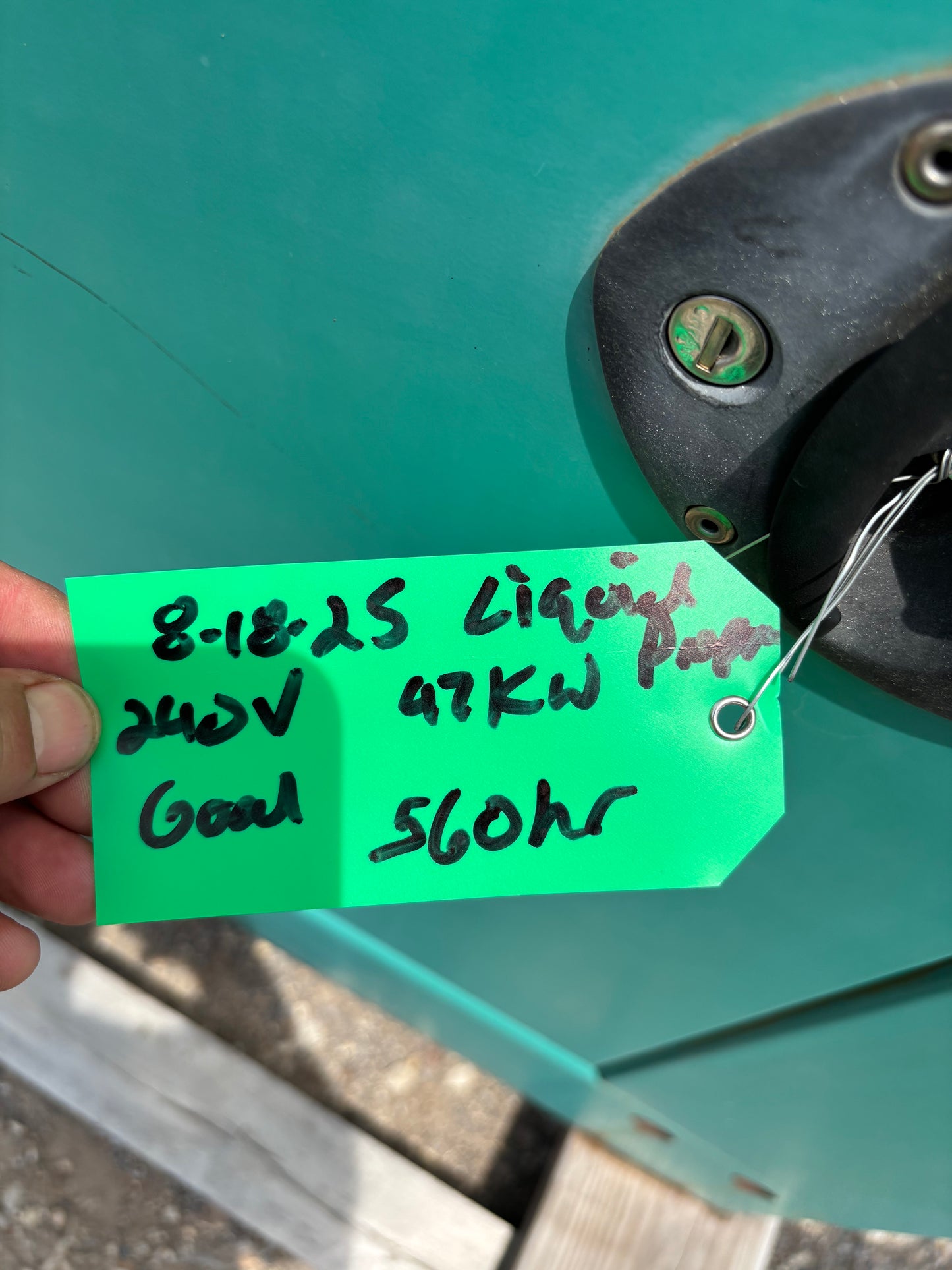 Cummins 47kw Natural Gas/Propane Generator 560 Hours