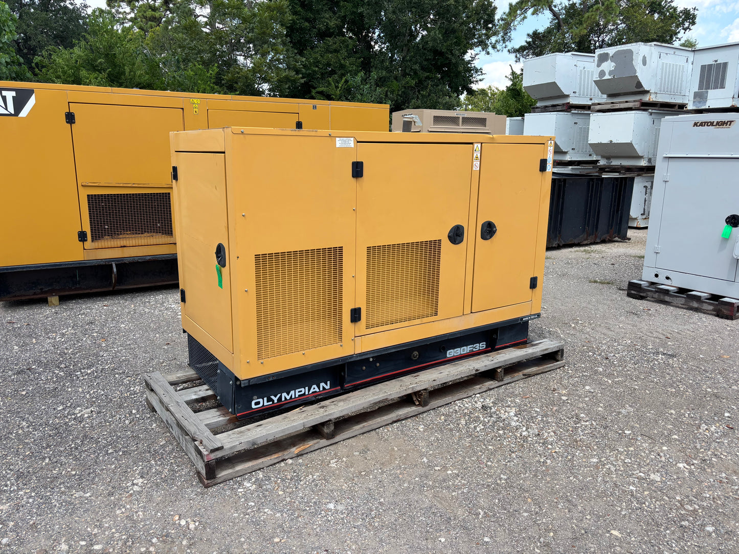 Olympian/CAT 30kw Propane Generator 466 Hours