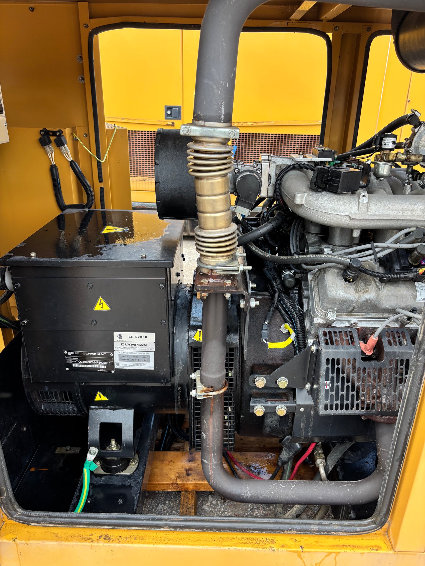 Olympian/CAT 30kw Propane Generator 466 Hours