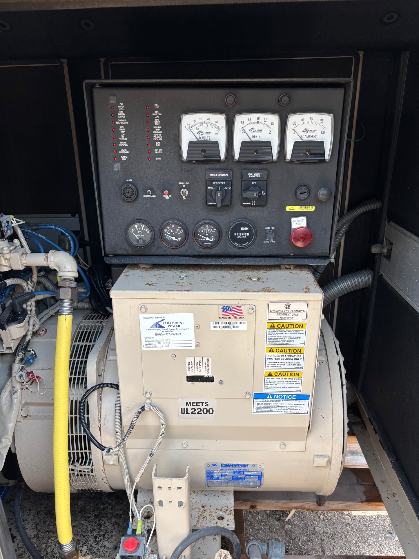 Katolight/MTU 30kw Natural Gas/Propane Generator