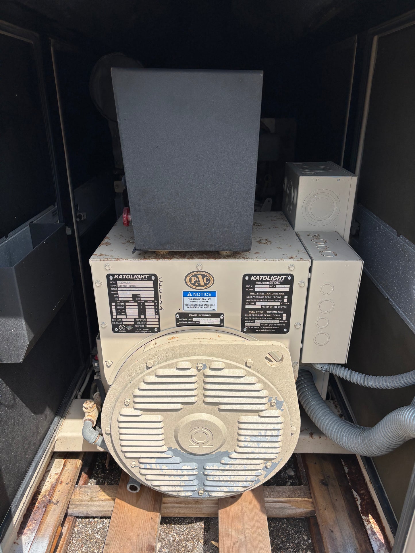Katolight/MTU 30kw Natural Gas/Propane Generator