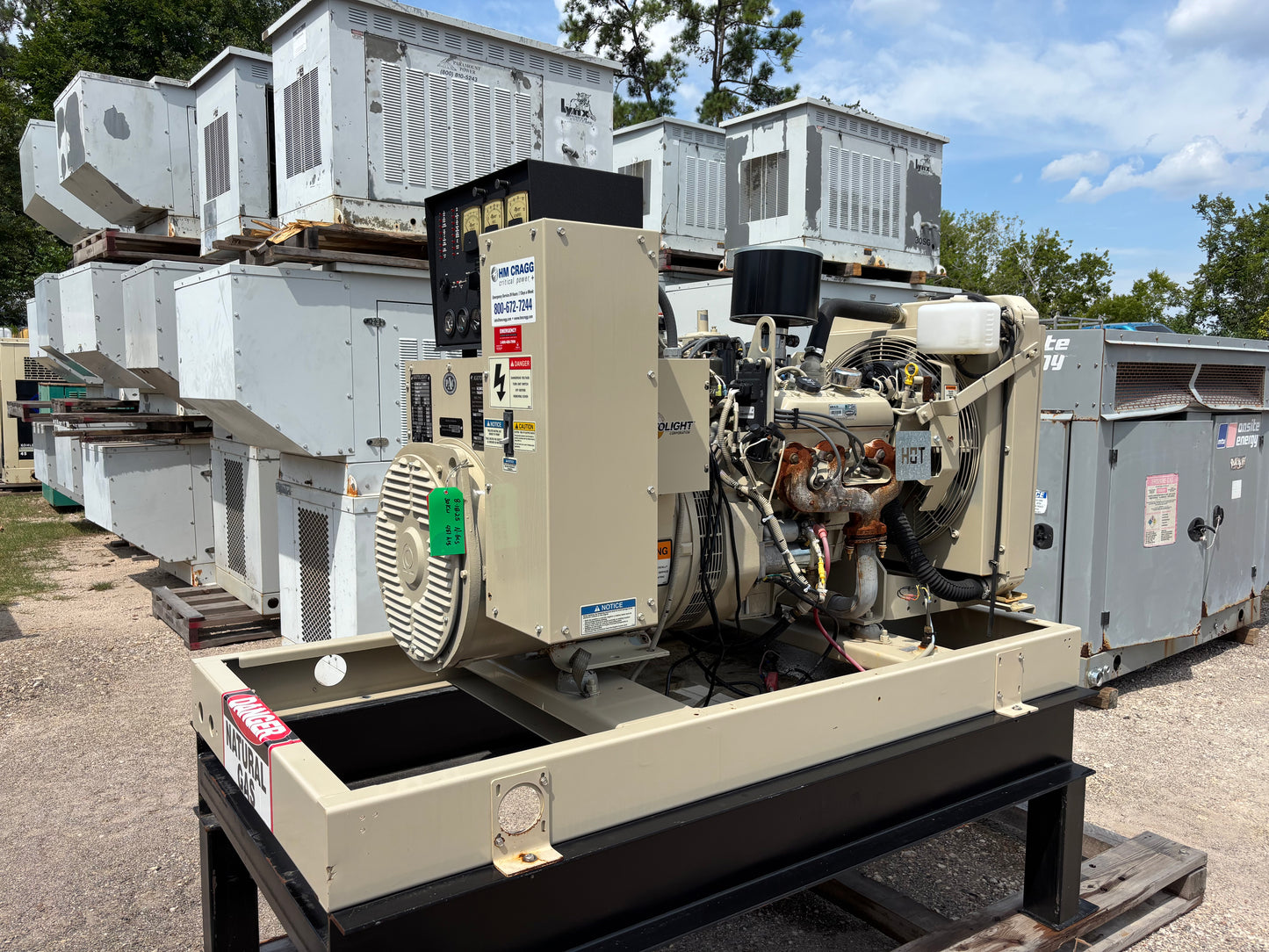 Katolight 30kw Natural Gas/Propane Generator 451 Hours