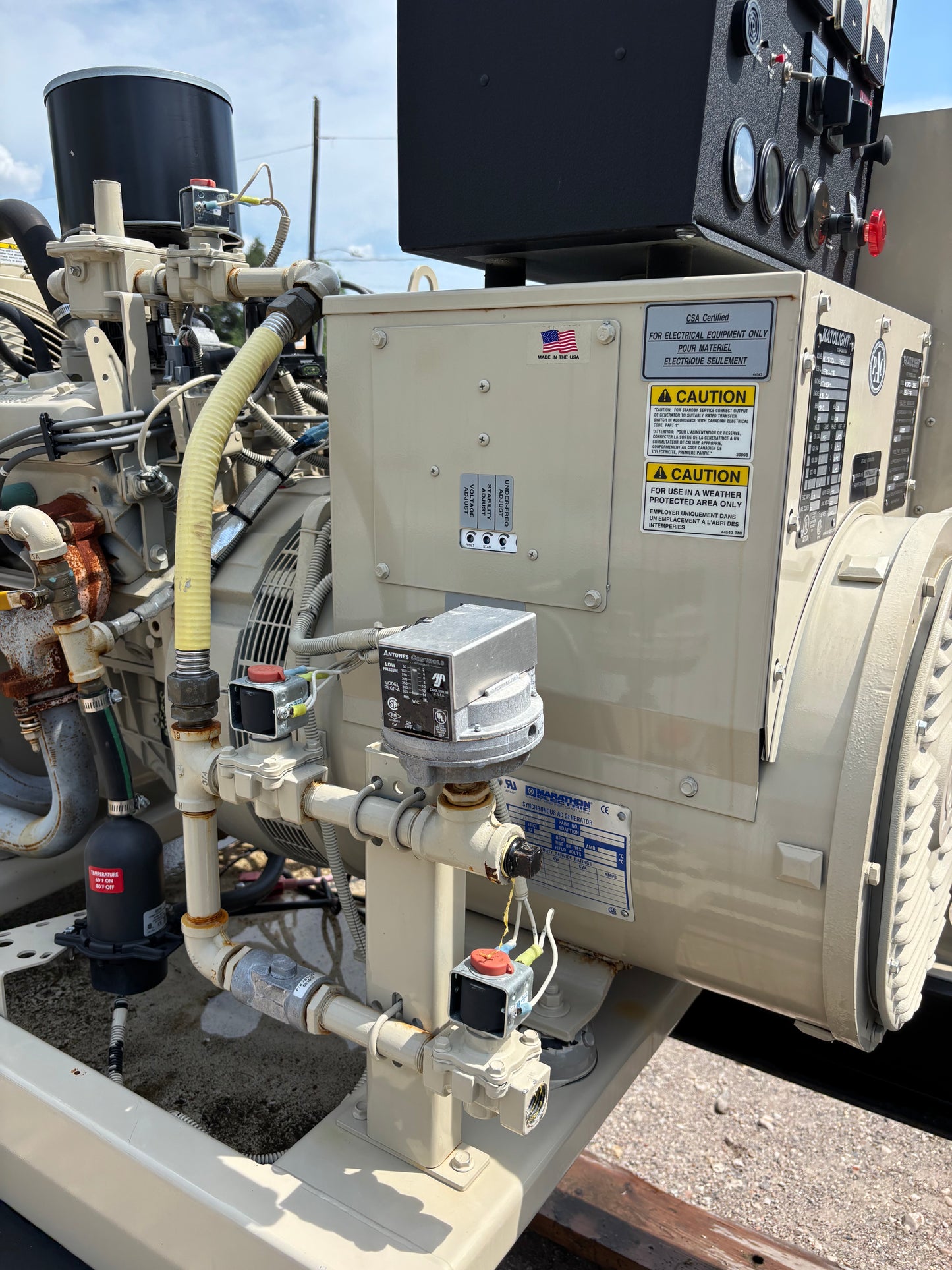 Katolight 30kw Natural Gas/Propane Generator 451 Hours