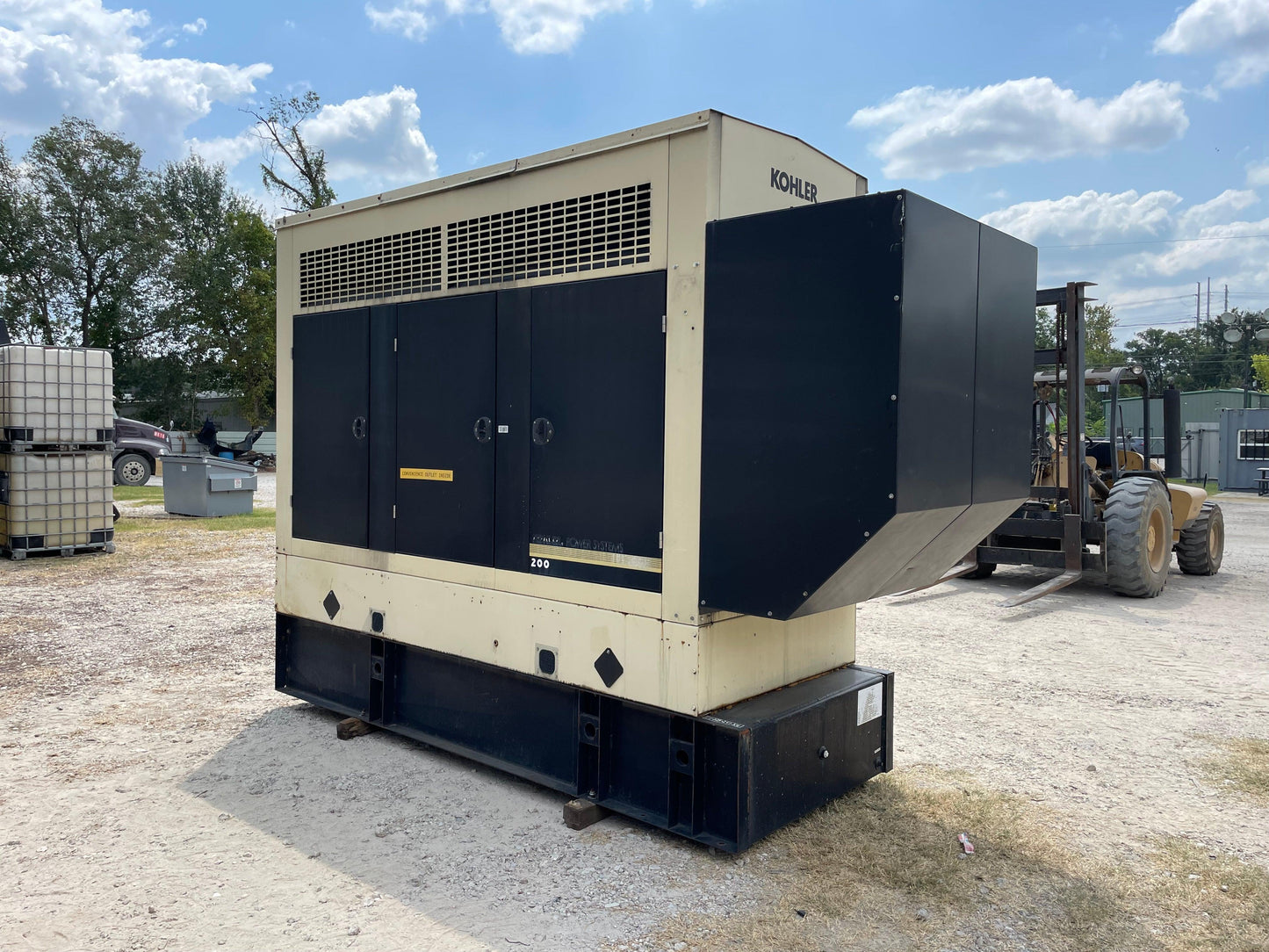 Kohler 205kw 256kva Diesel Generator Volvo Penta Engine 1,061 hours - All-Red Services LLC