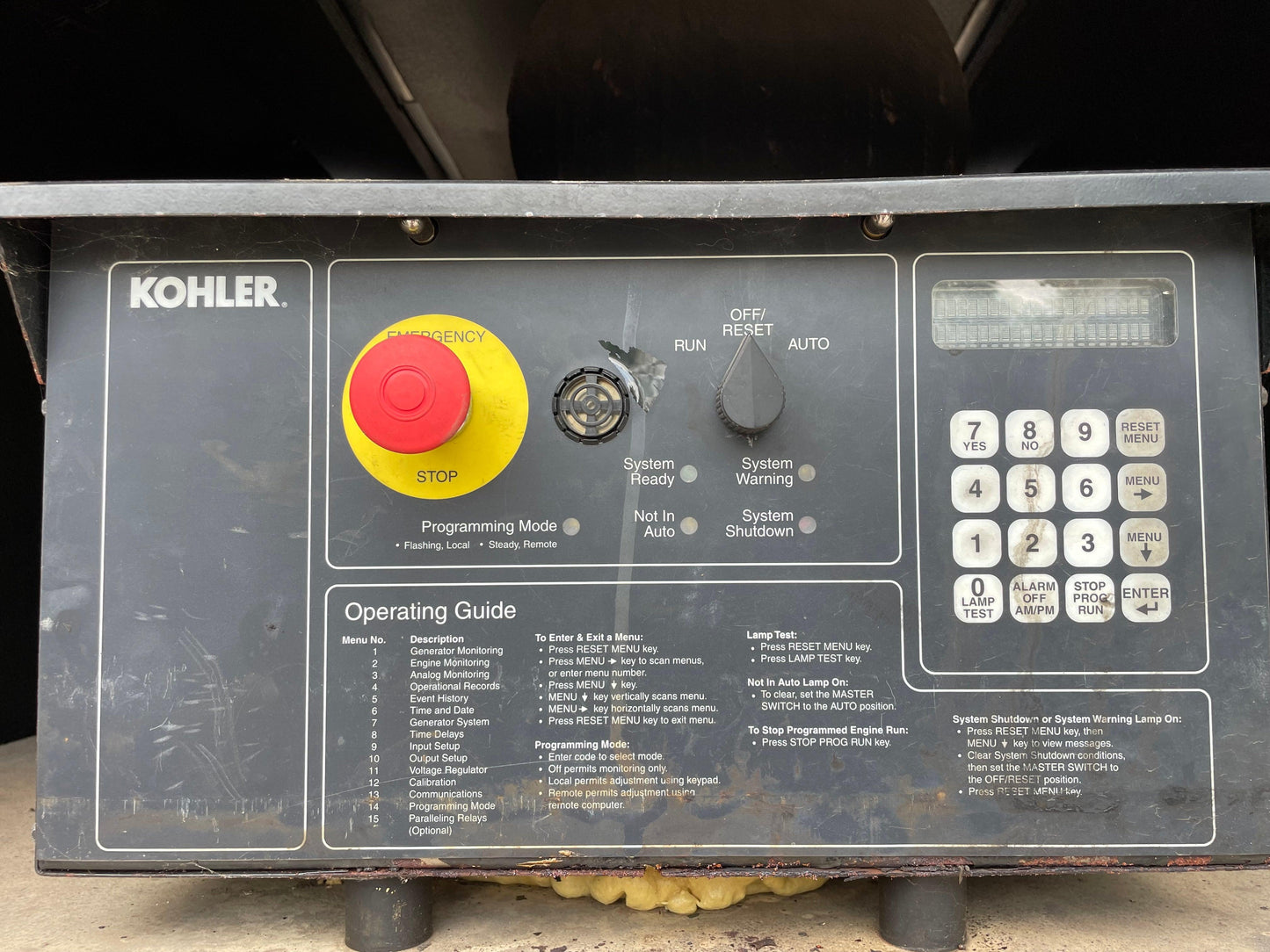 Kohler 205kw 256kva Diesel Generator Volvo Penta Engine 1,061 hours - All-Red Services LLC