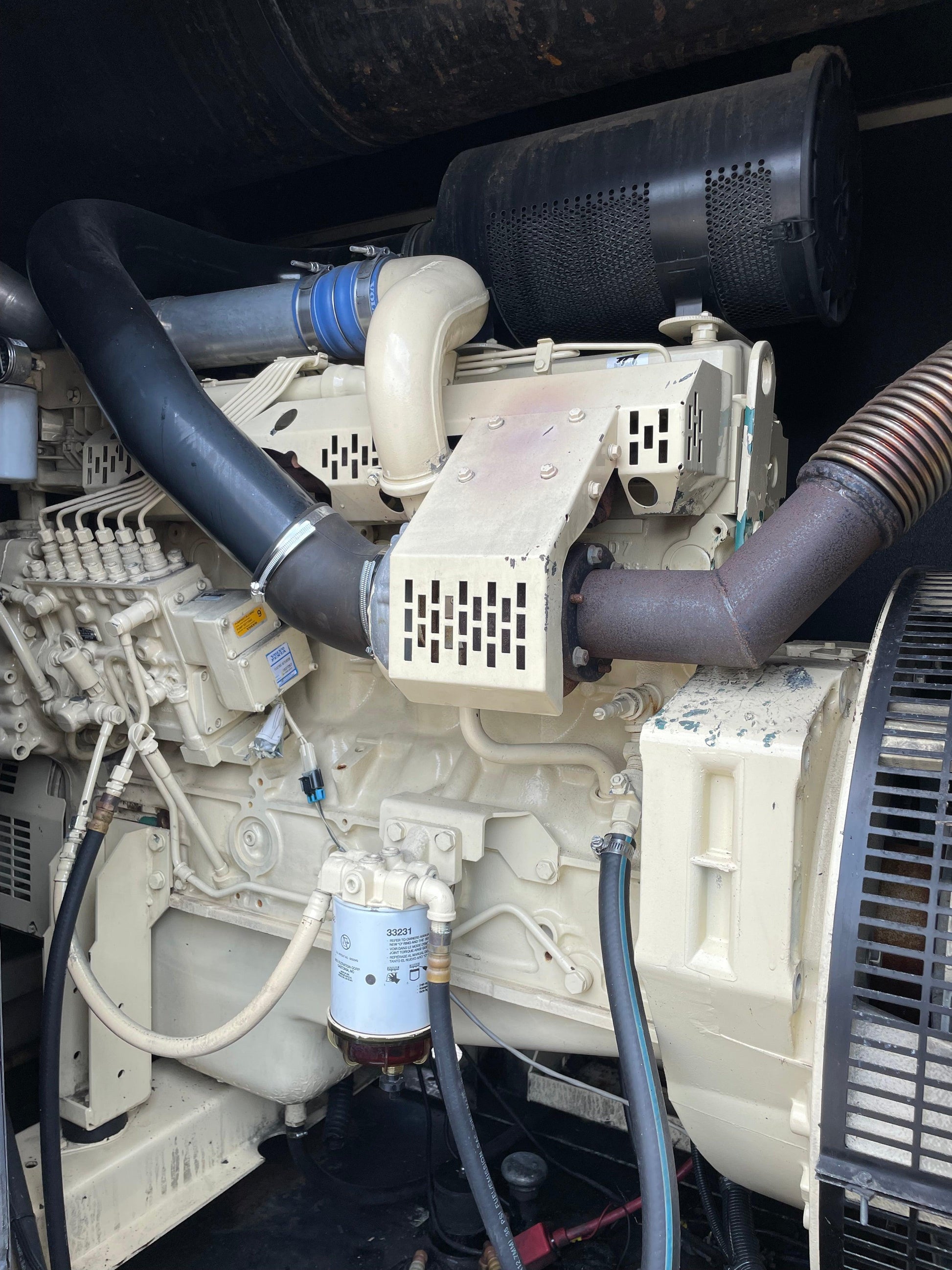 Kohler 205kw 256kva Diesel Generator Volvo Penta Engine 1,061 hours - All-Red Services LLC