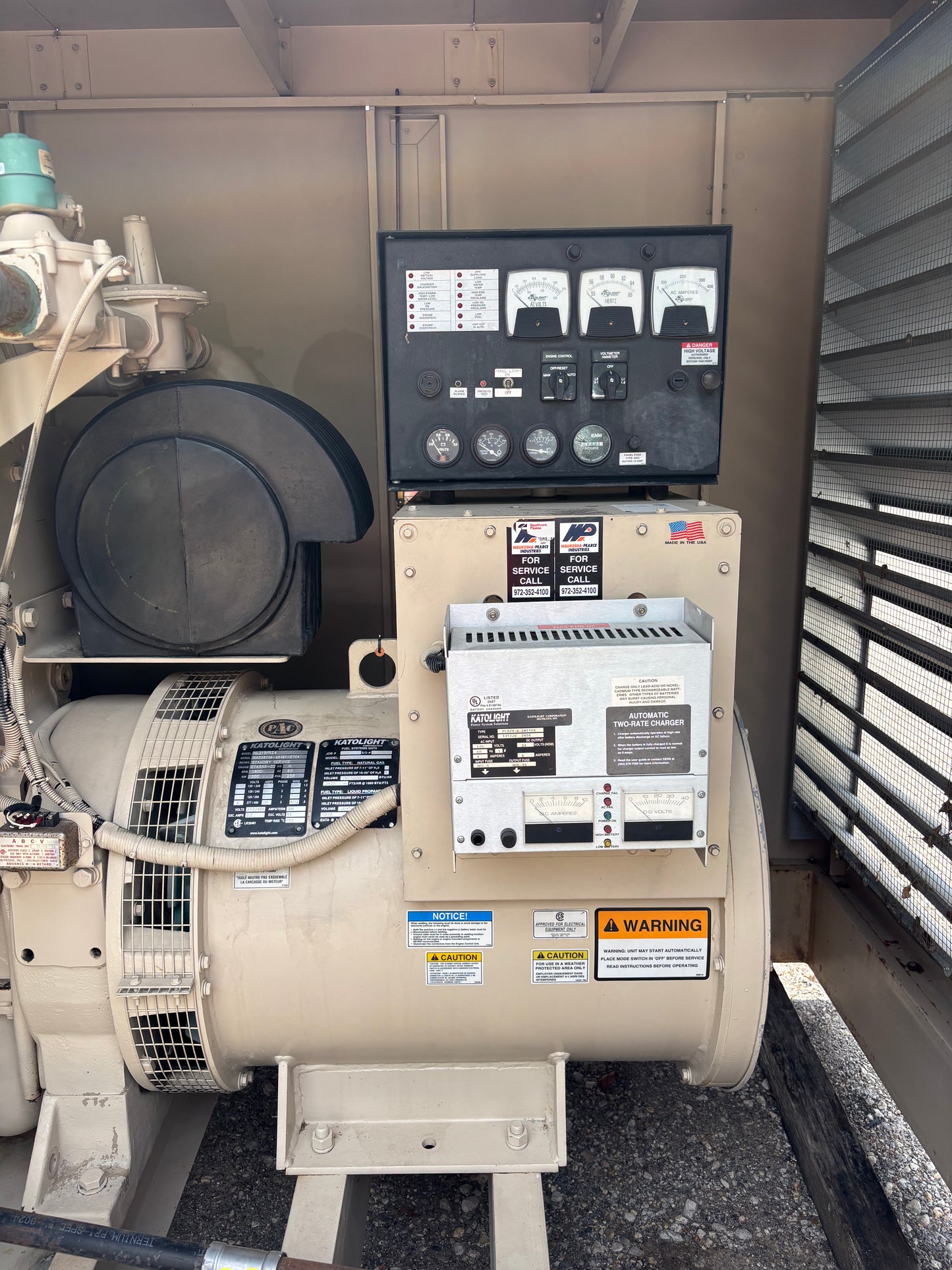 Katolight 200kw Natural Gas Generator Set
